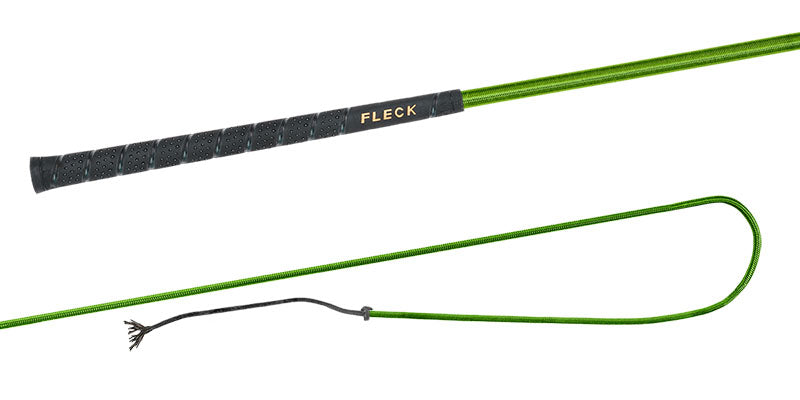 Bow whip 120 cm or 100 cm with Fleck handle