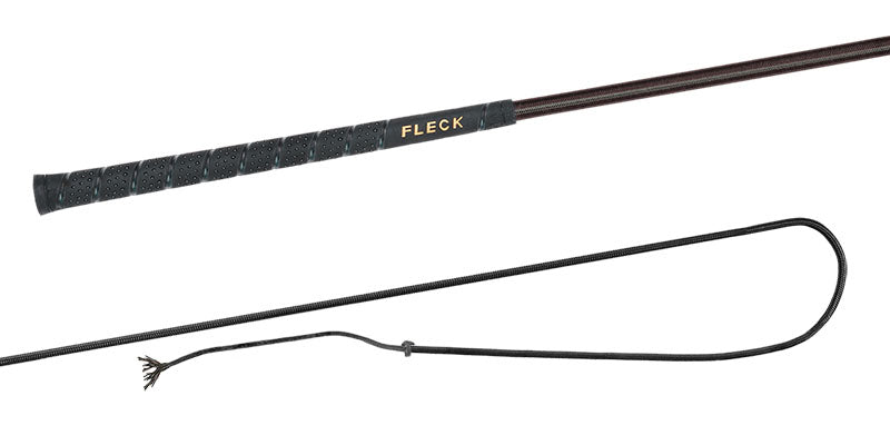 Bow whip 120 cm or 100 cm with Fleck handle