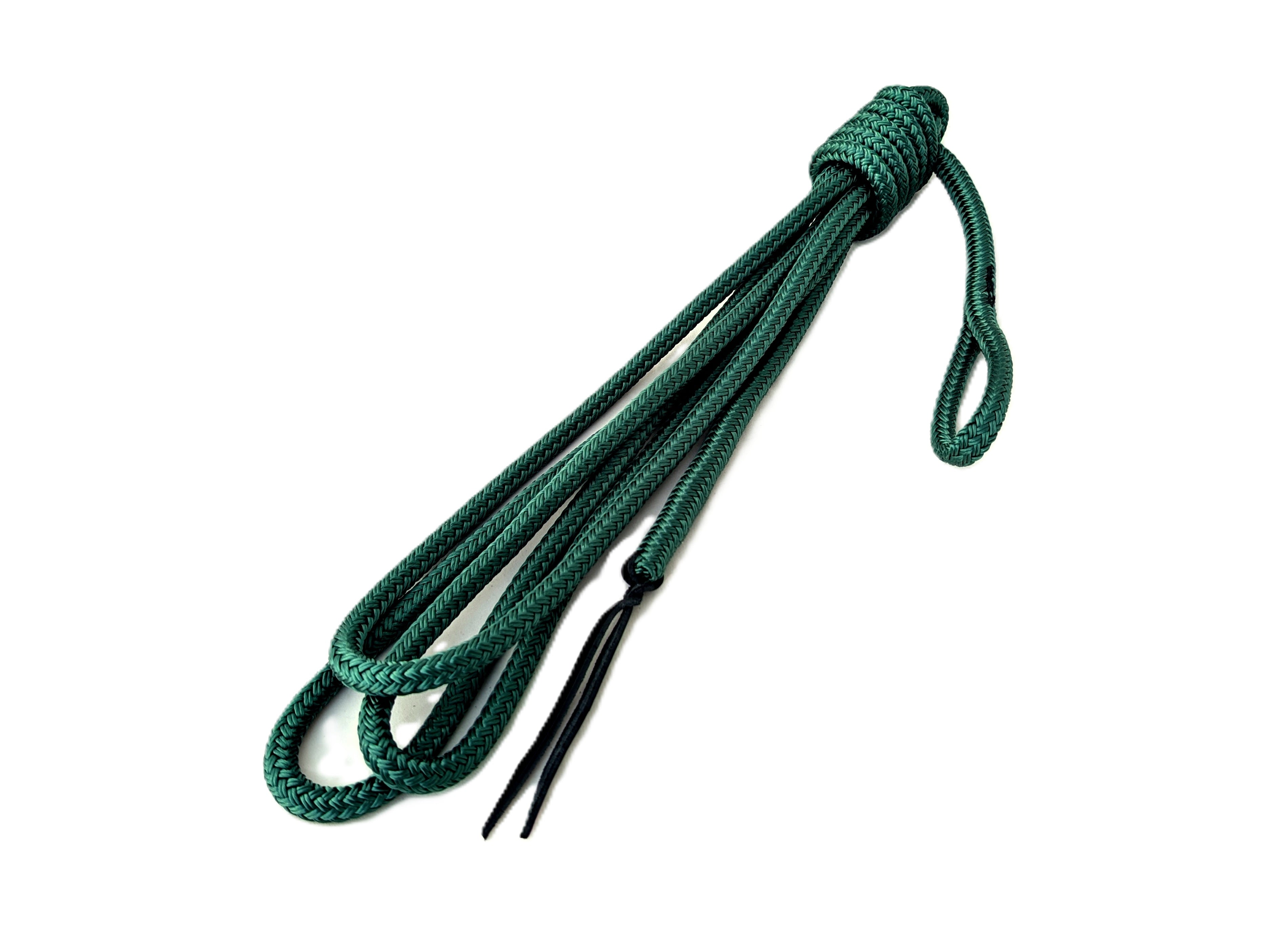 Work rope / ground work rope / ring rope, brown