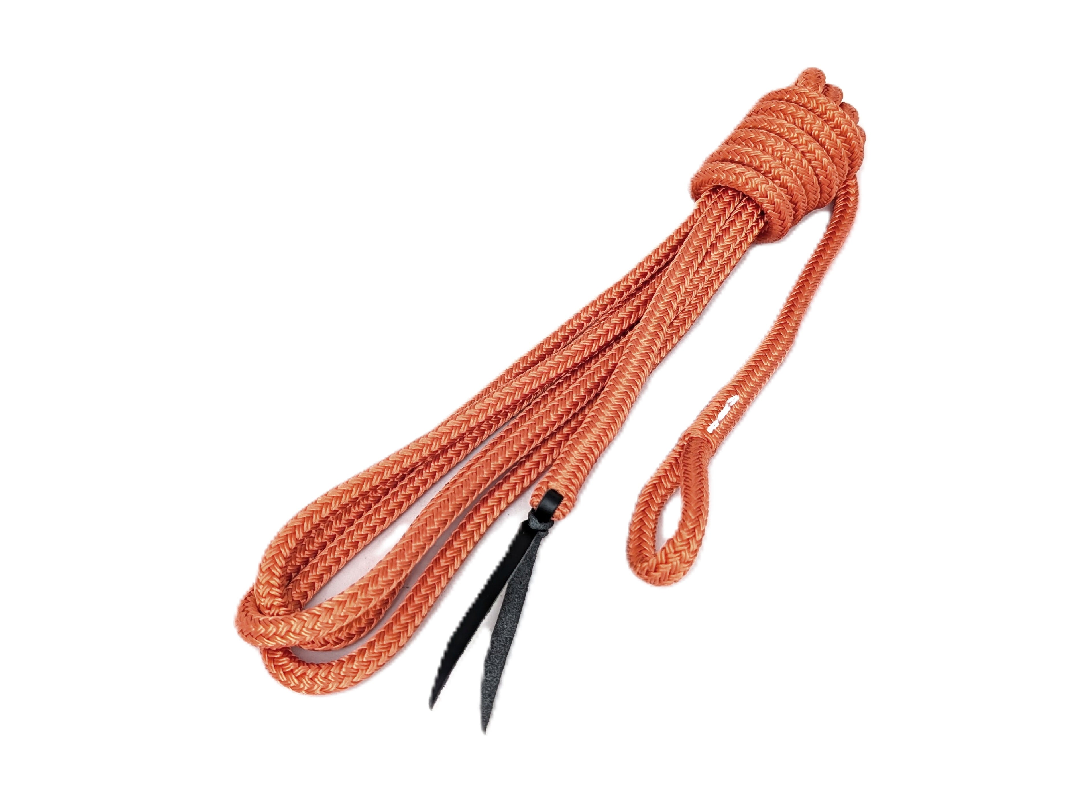 Work rope / ground work rope / ring rope, brown