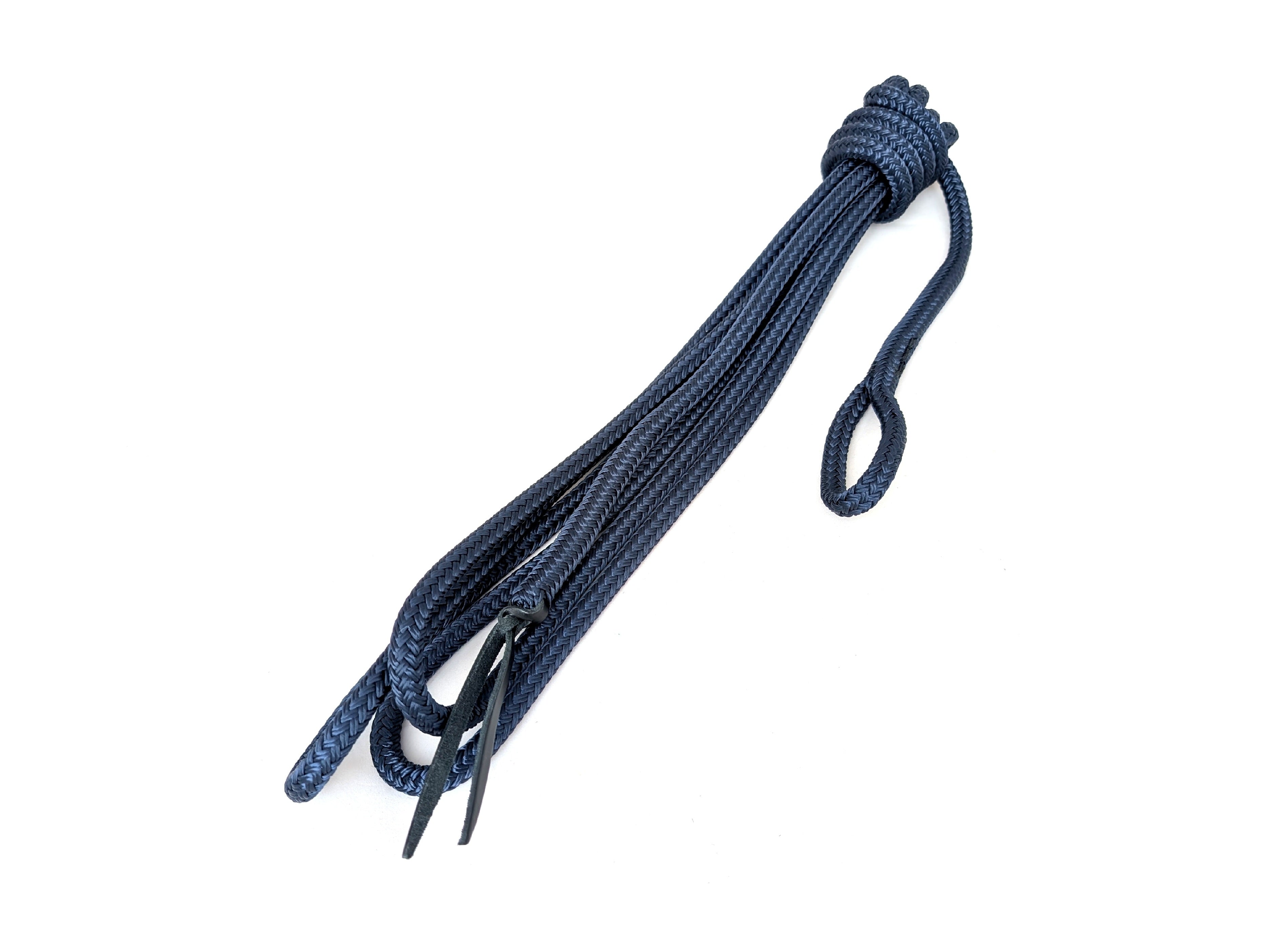 Work rope / ground work rope / ring rope, brown