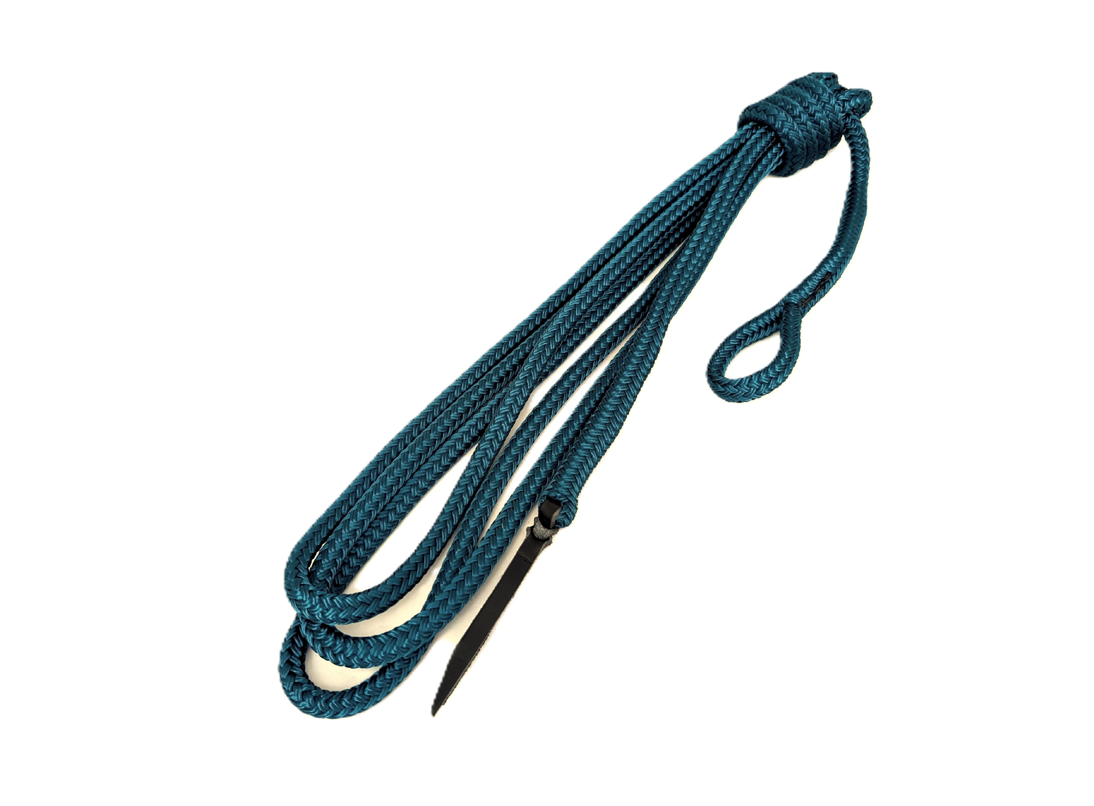 Work rope / ground work rope / ring rope, brown