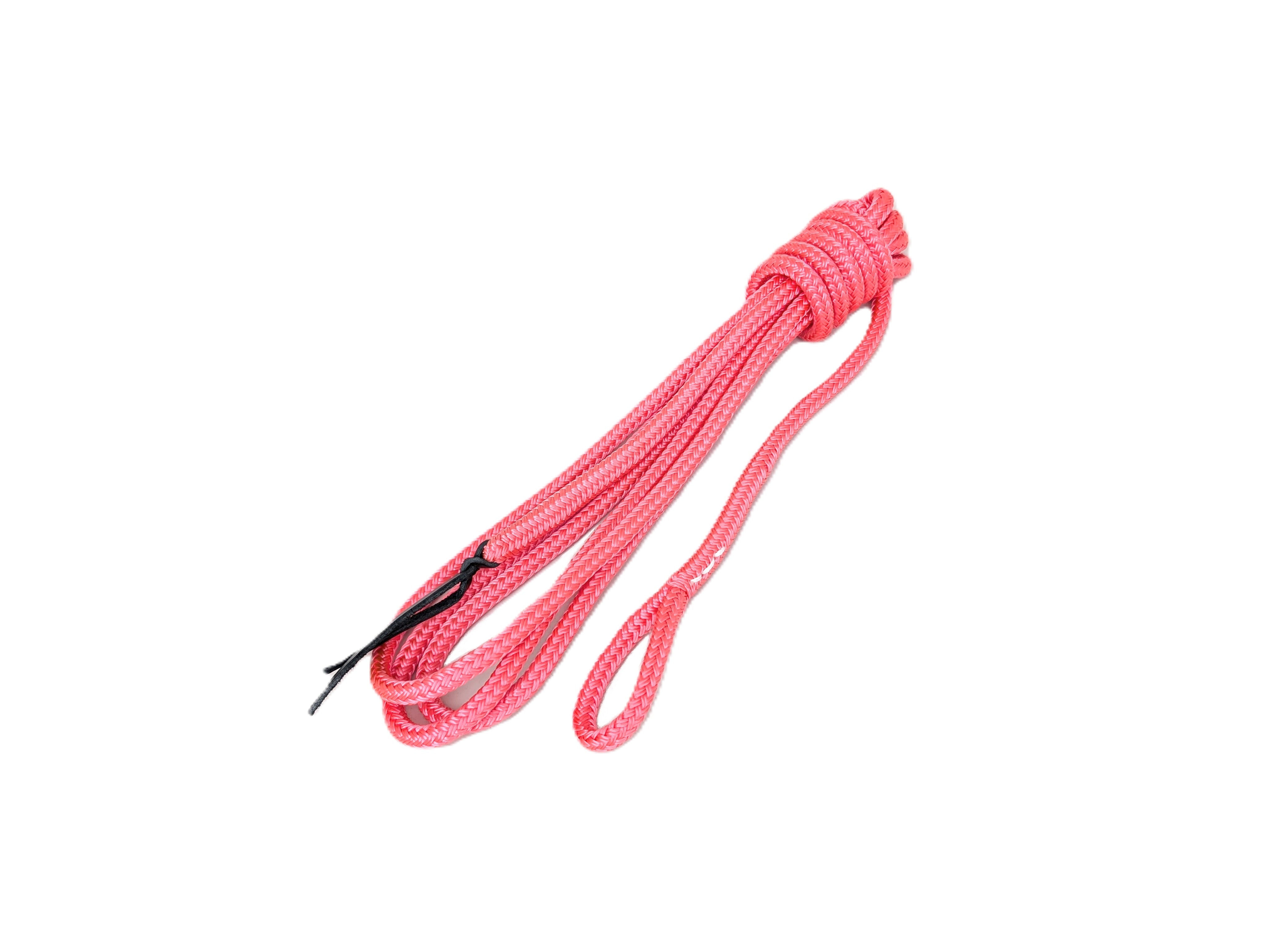 Work rope / ground work rope / ring rope, brown