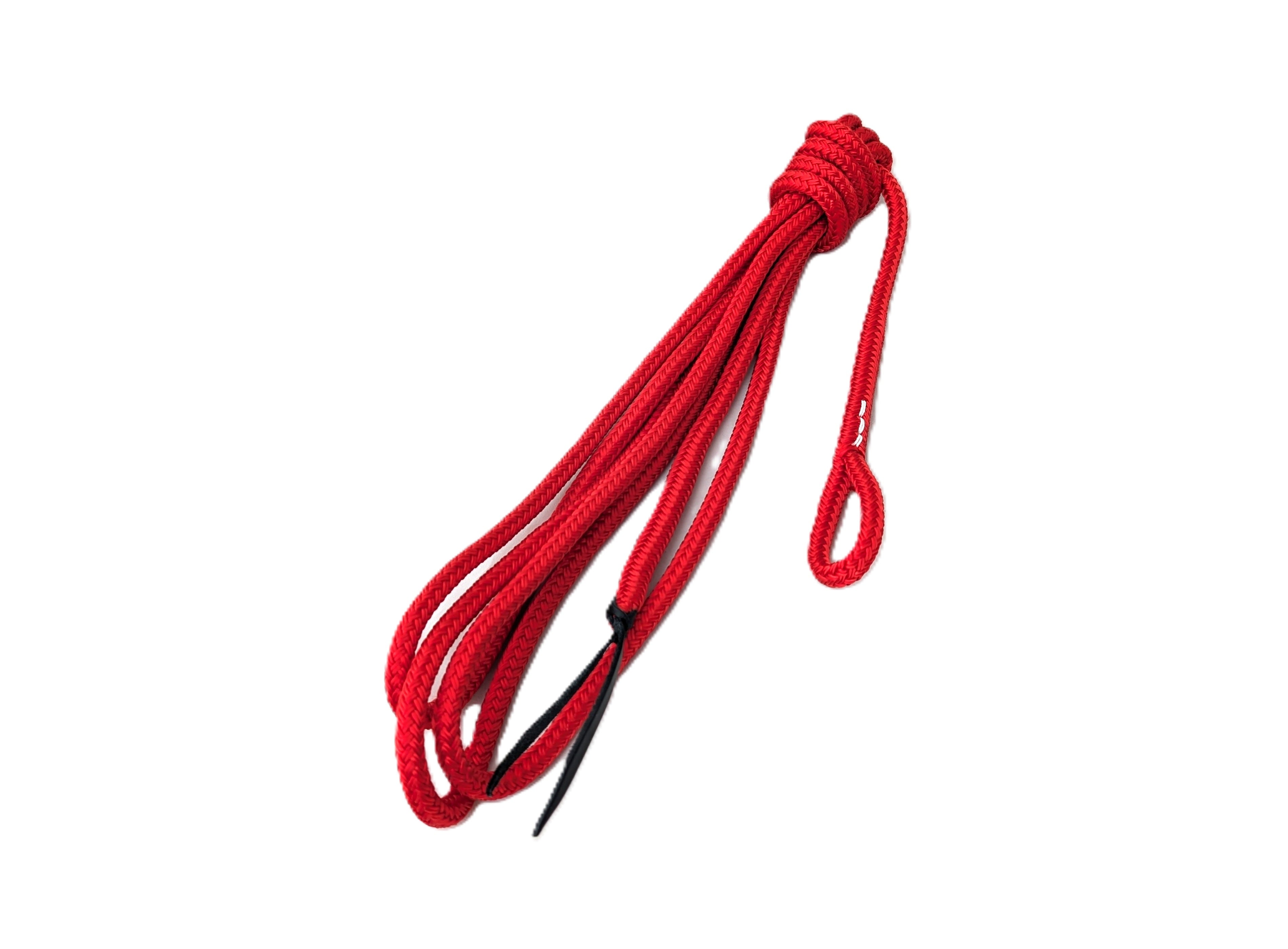 Work rope / ground work rope / ring rope, brown