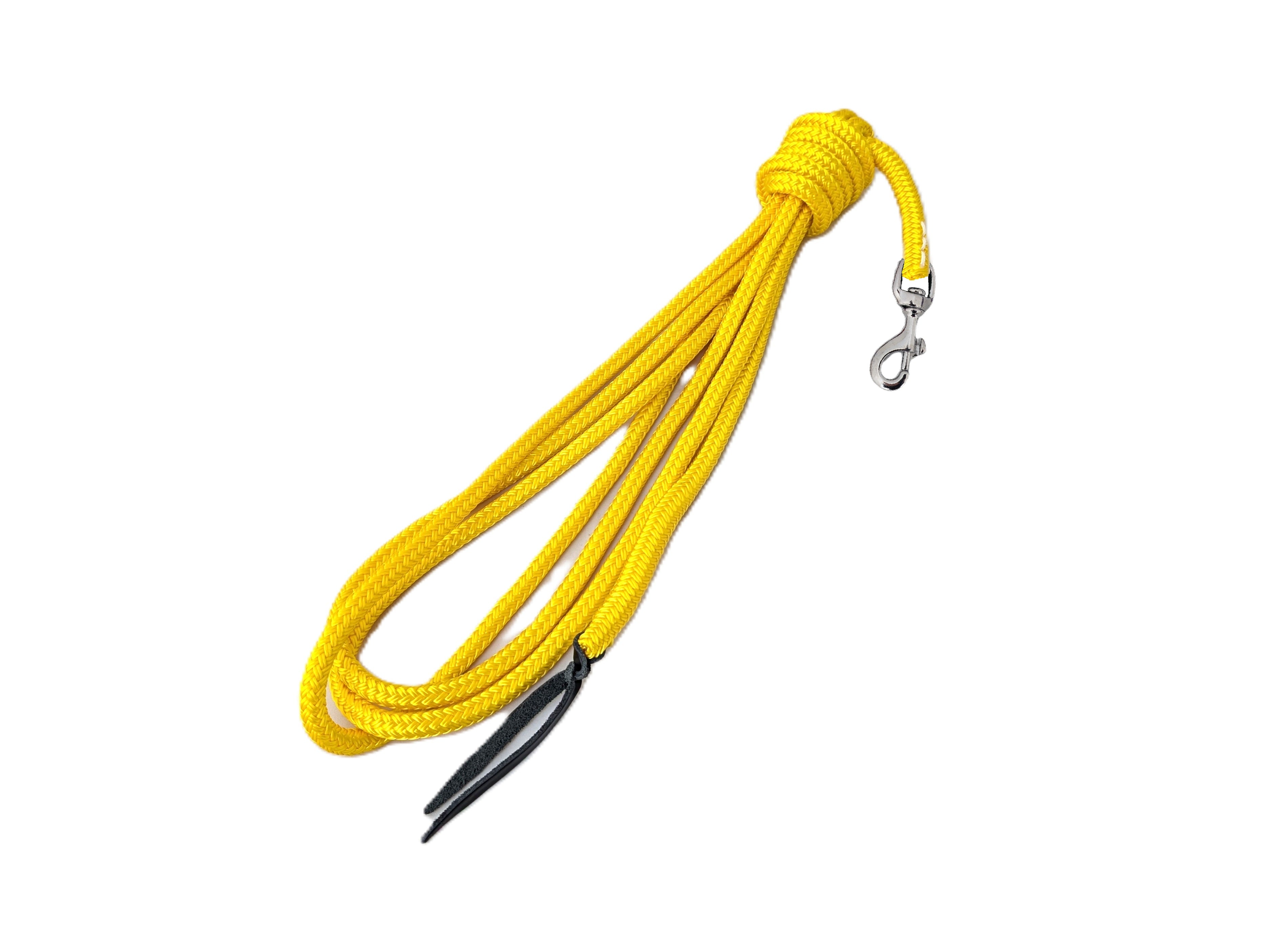 Corde de travail / corde de travail au sol / corde à anneaux, marron