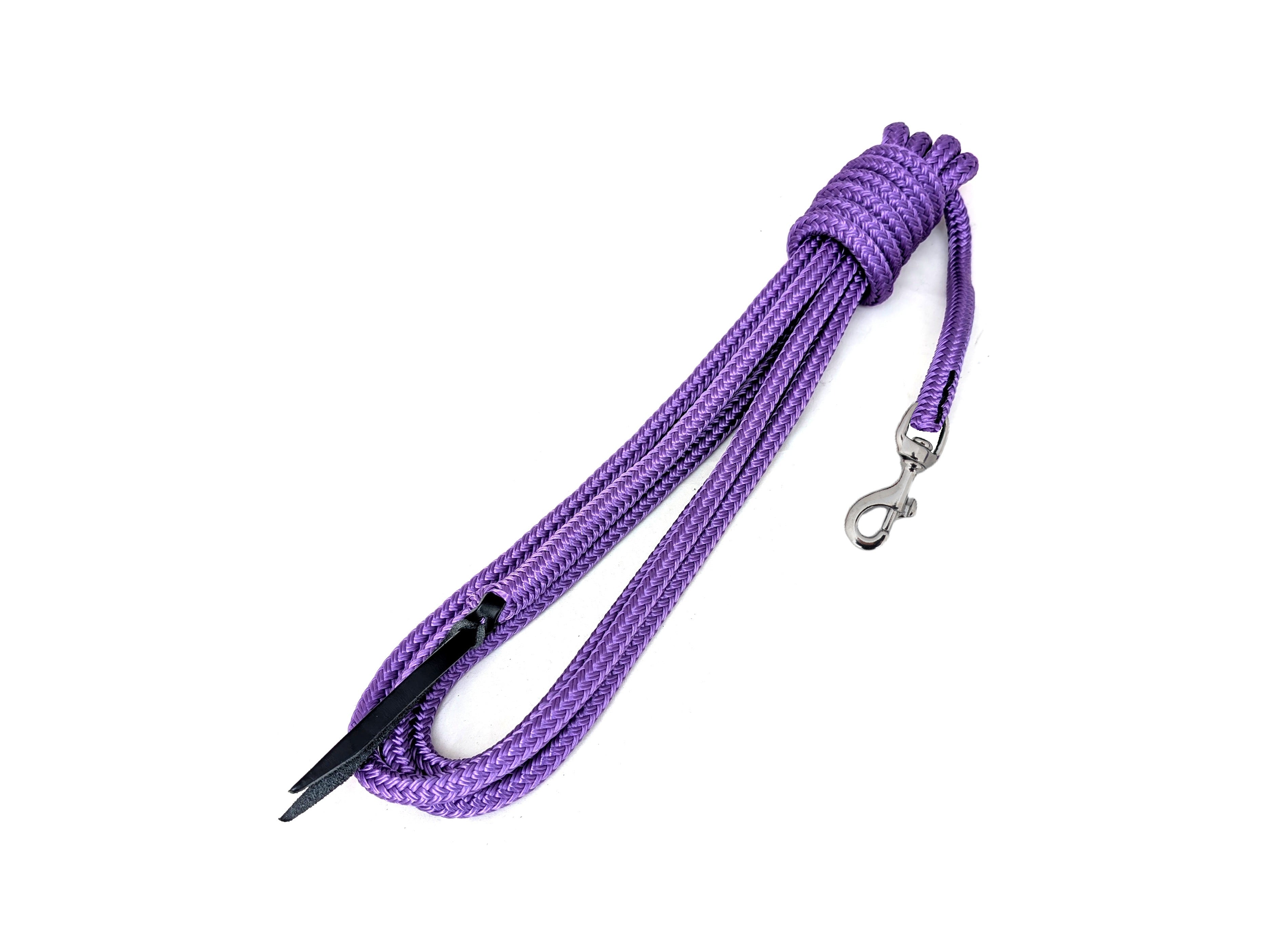 Corde de travail / corde de travail au sol / corde à anneaux, marron