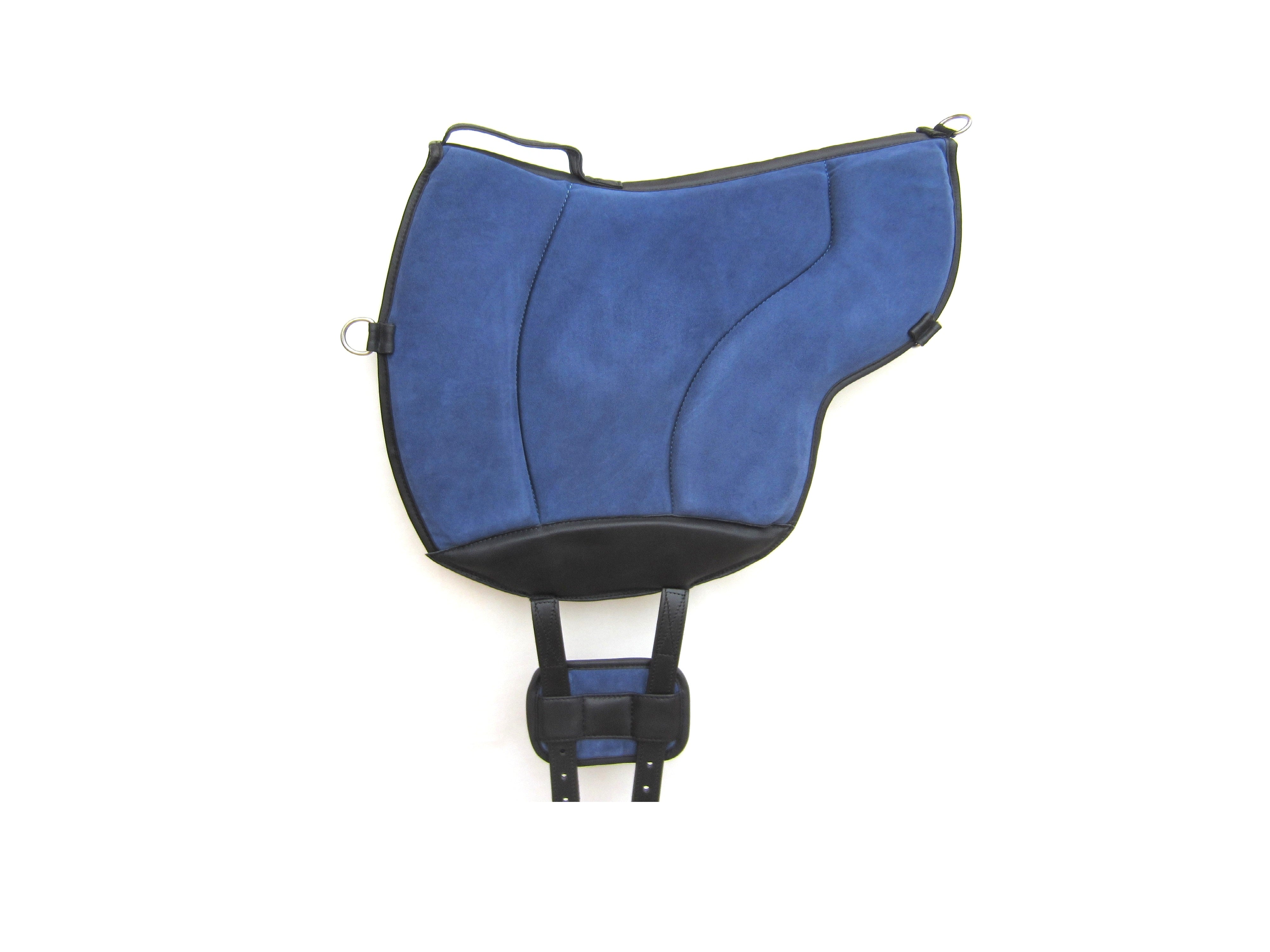 Tapis d'équitation "ALIVIO ATHLETIC" SUEDE structure canal et chambre WBS, coussinet en feutre SLIM - velcro-