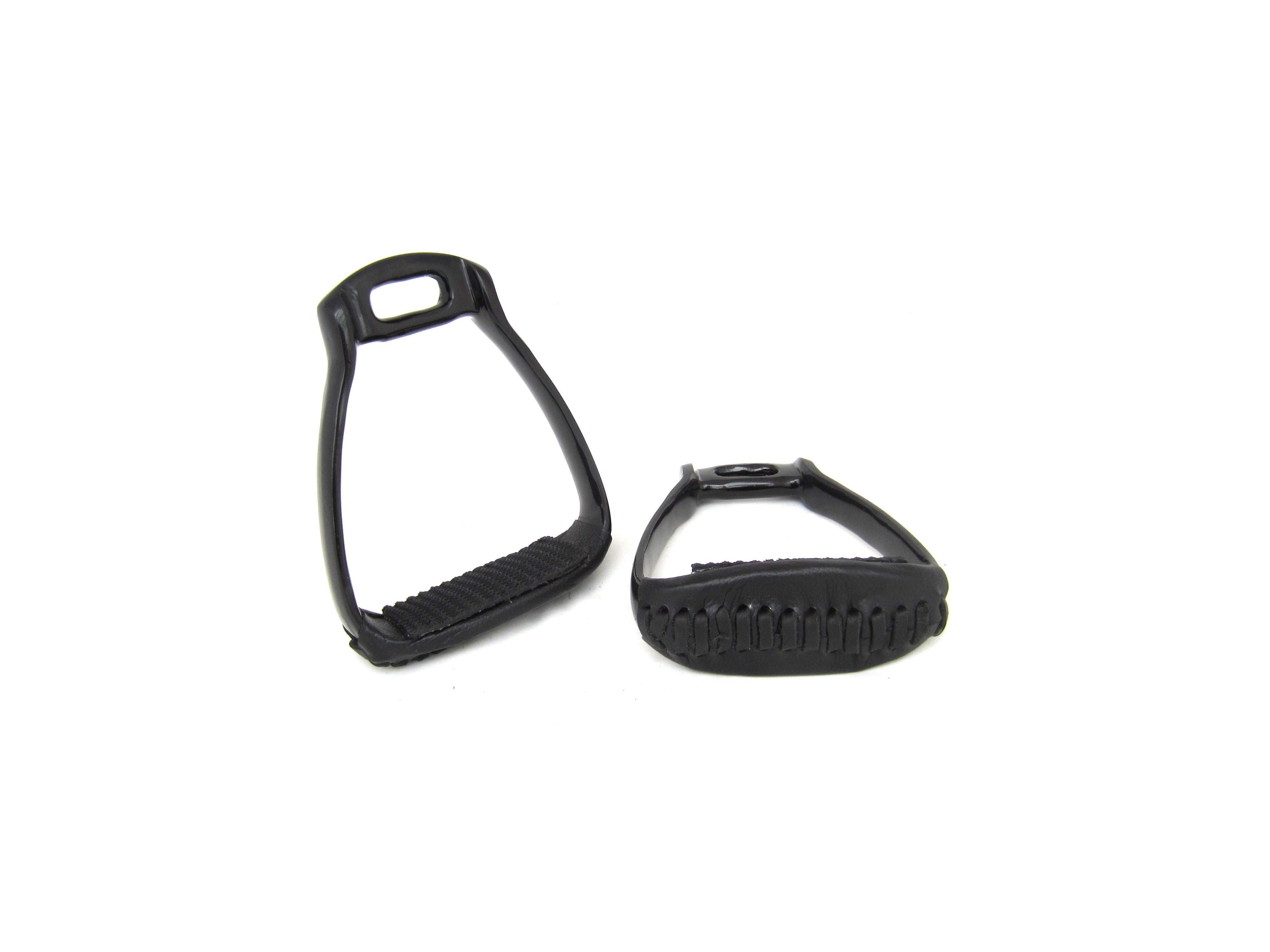 Etriers en aluminium B-stock en noir