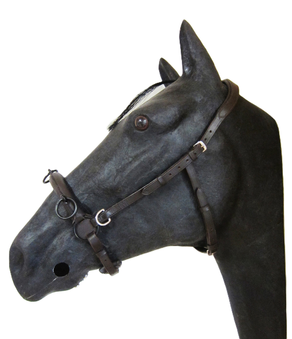 Horseware Zaum Pony Cavesson Braun