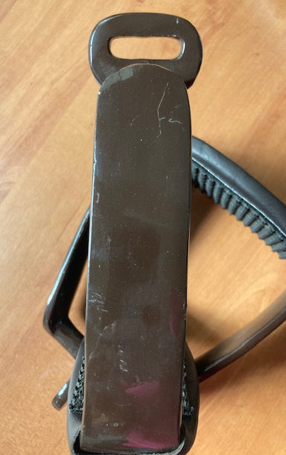 Einzelpaare - B-WARE - Steigbügel Aluminium in braun und schwarz 90°