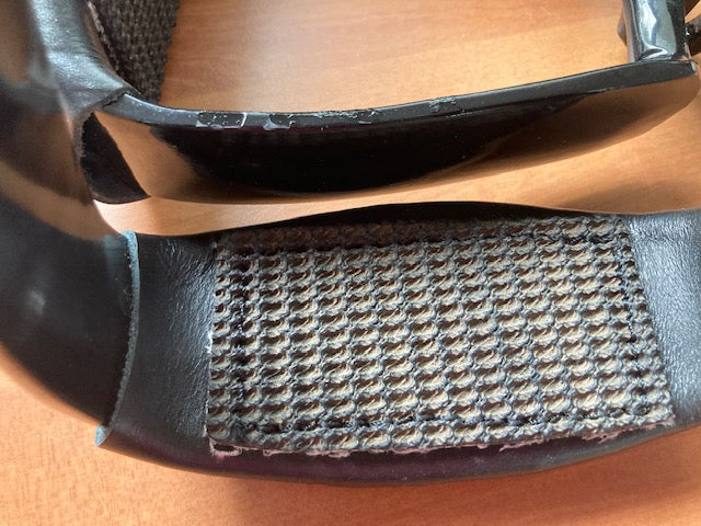 Einzelpaare - B-WARE - Steigbügel Aluminium in braun und schwarz 90°
