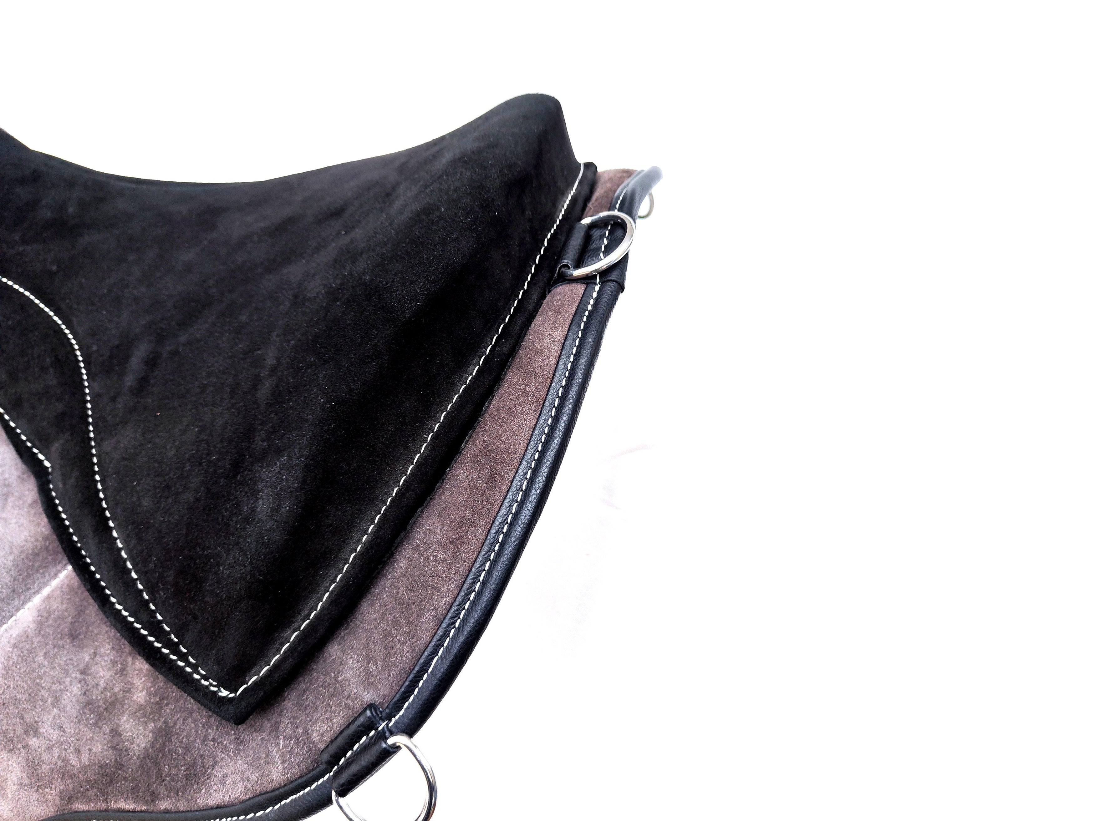 "ALIVIO IMPULSO" WILDLEDER Dressur Reitpad - WBS Kanal - SLIM Filzkissen - Kniepauschen
