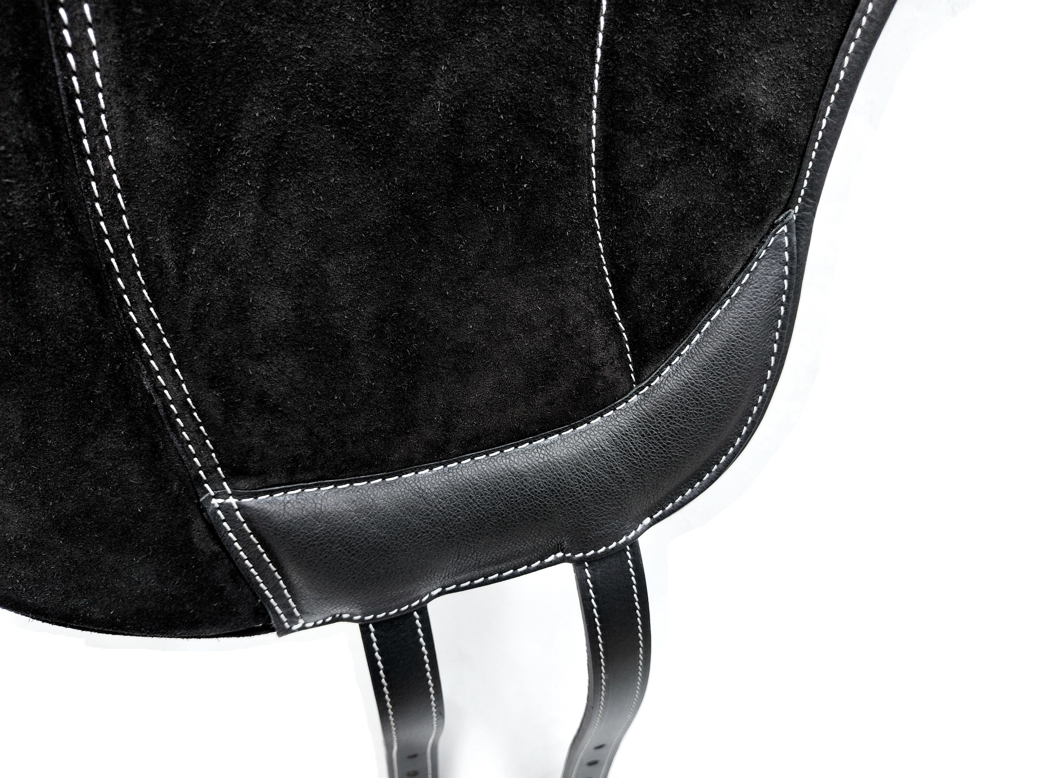 "ALIVIO IMPULSO" WILDLEDER Dressur Reitpad - WBS Kanal - SLIM Filzkissen - Kniepauschen