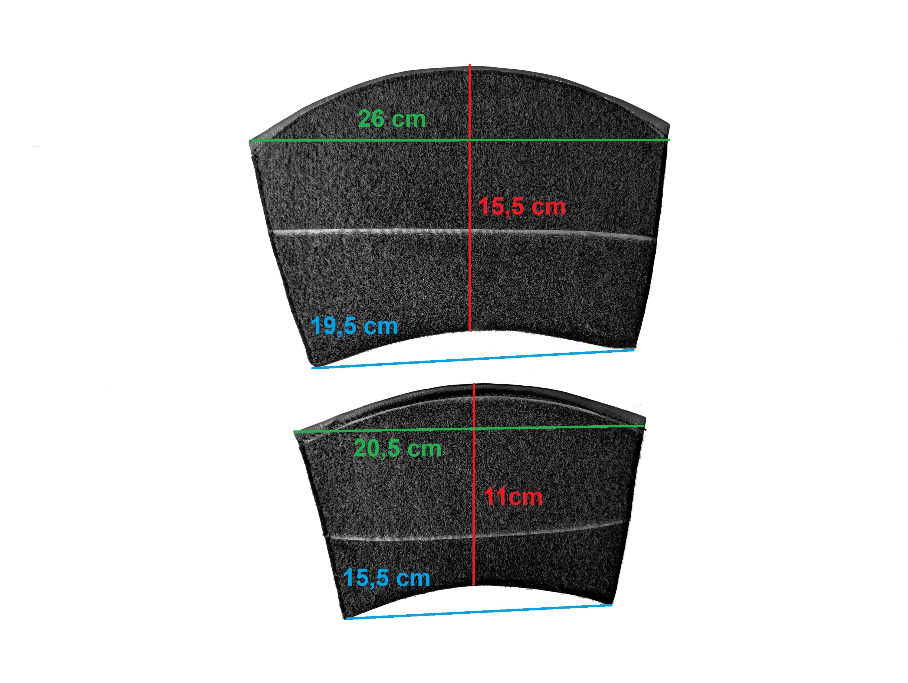 Cale Velcro - universelle - pour selles flexibles