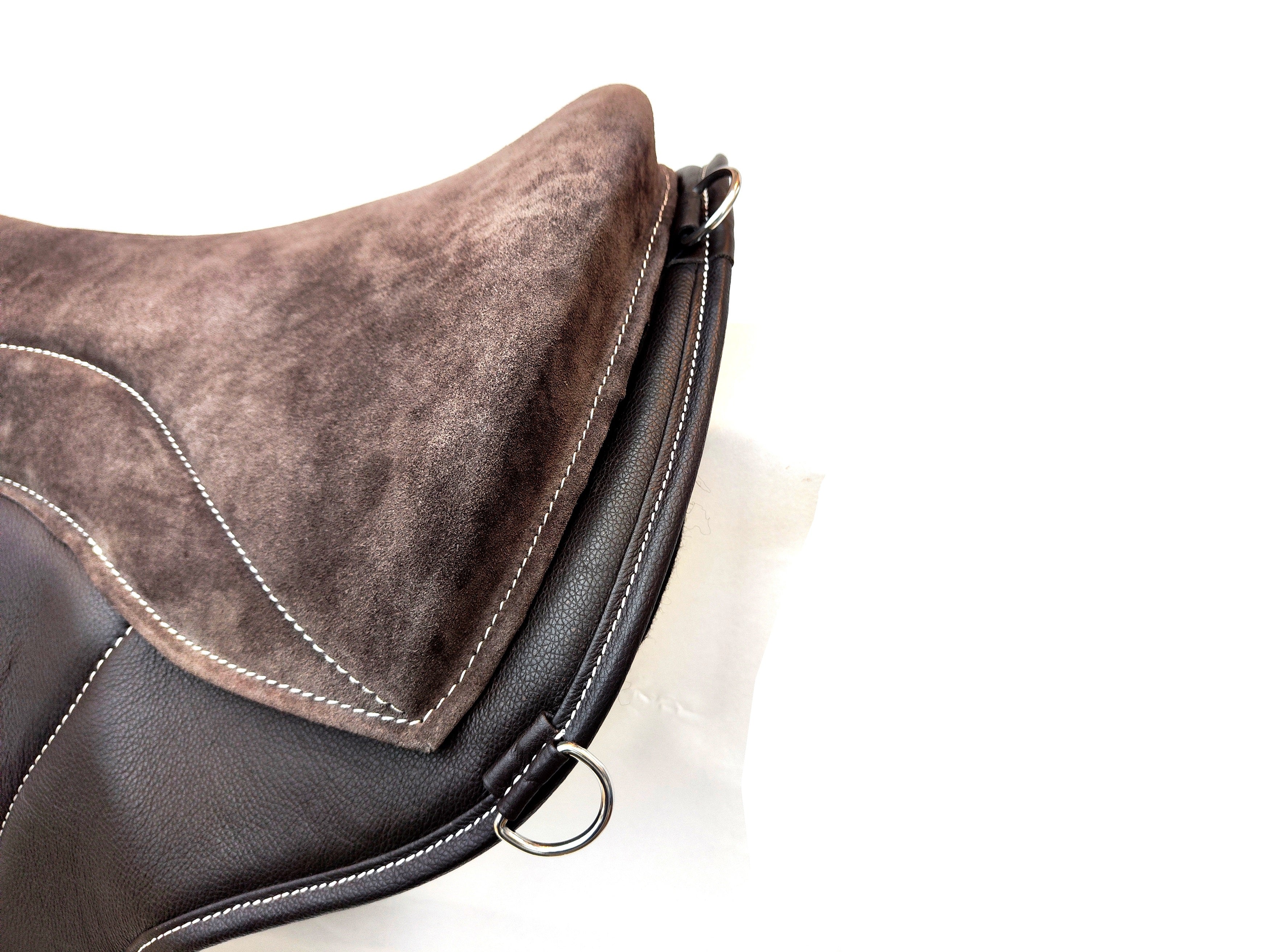 "ALIVIO IMPULSO" NAPPALEDER Dressur Reitpad - WBS Kanal - SLIM Filzkissen - Kniepauschen
