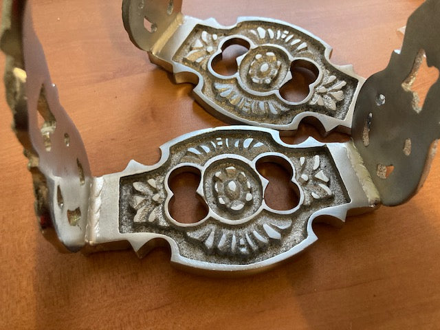 Einzelpaar - Barocke spanischer Steigbügel Silber - 1 Paar - Aktionsangebot