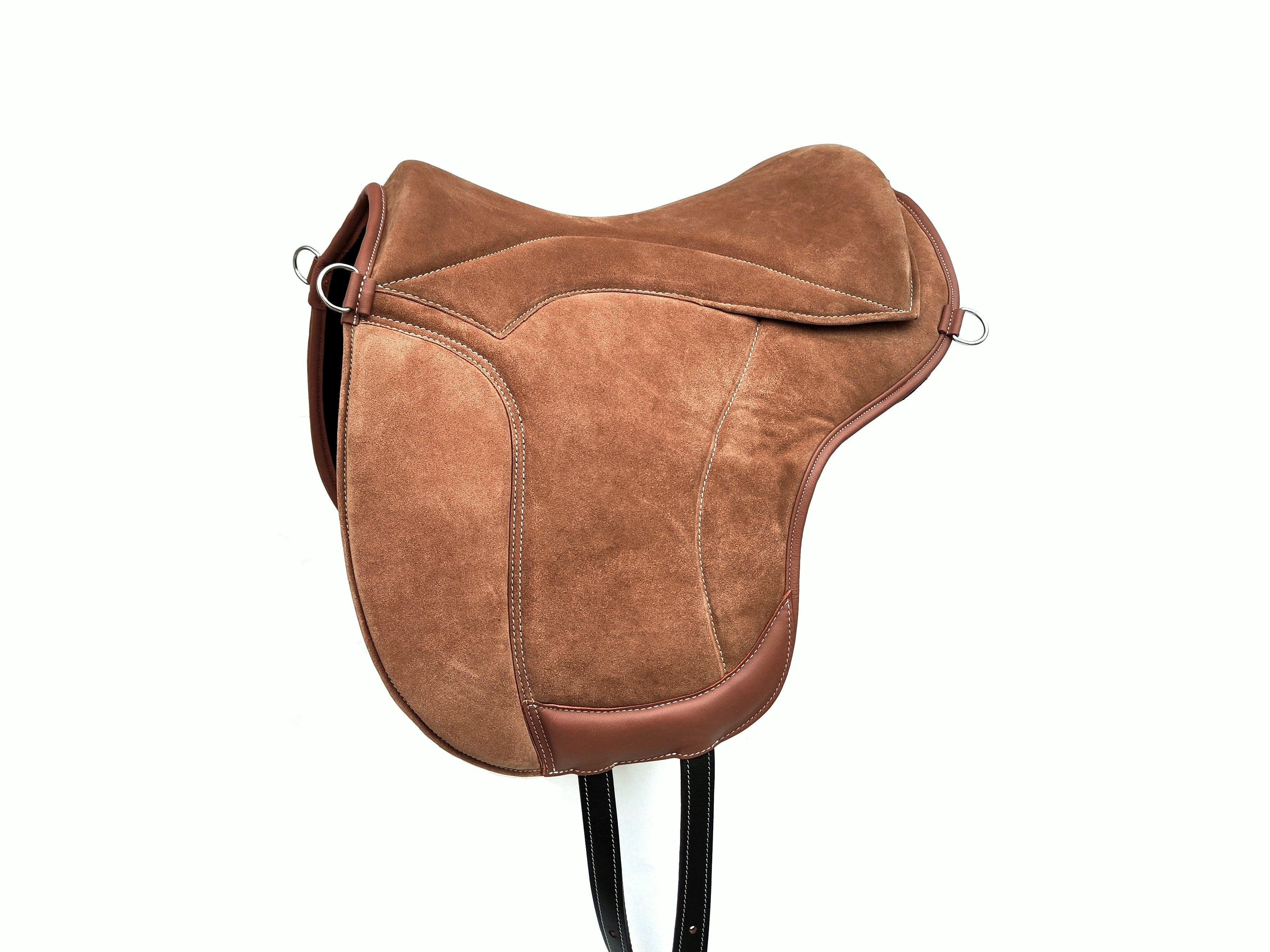 "ALIVIO IMPULSO" WILDLEDER Dressur Reitpad - WBS Kanal - SLIM Filzkissen - Kniepauschen