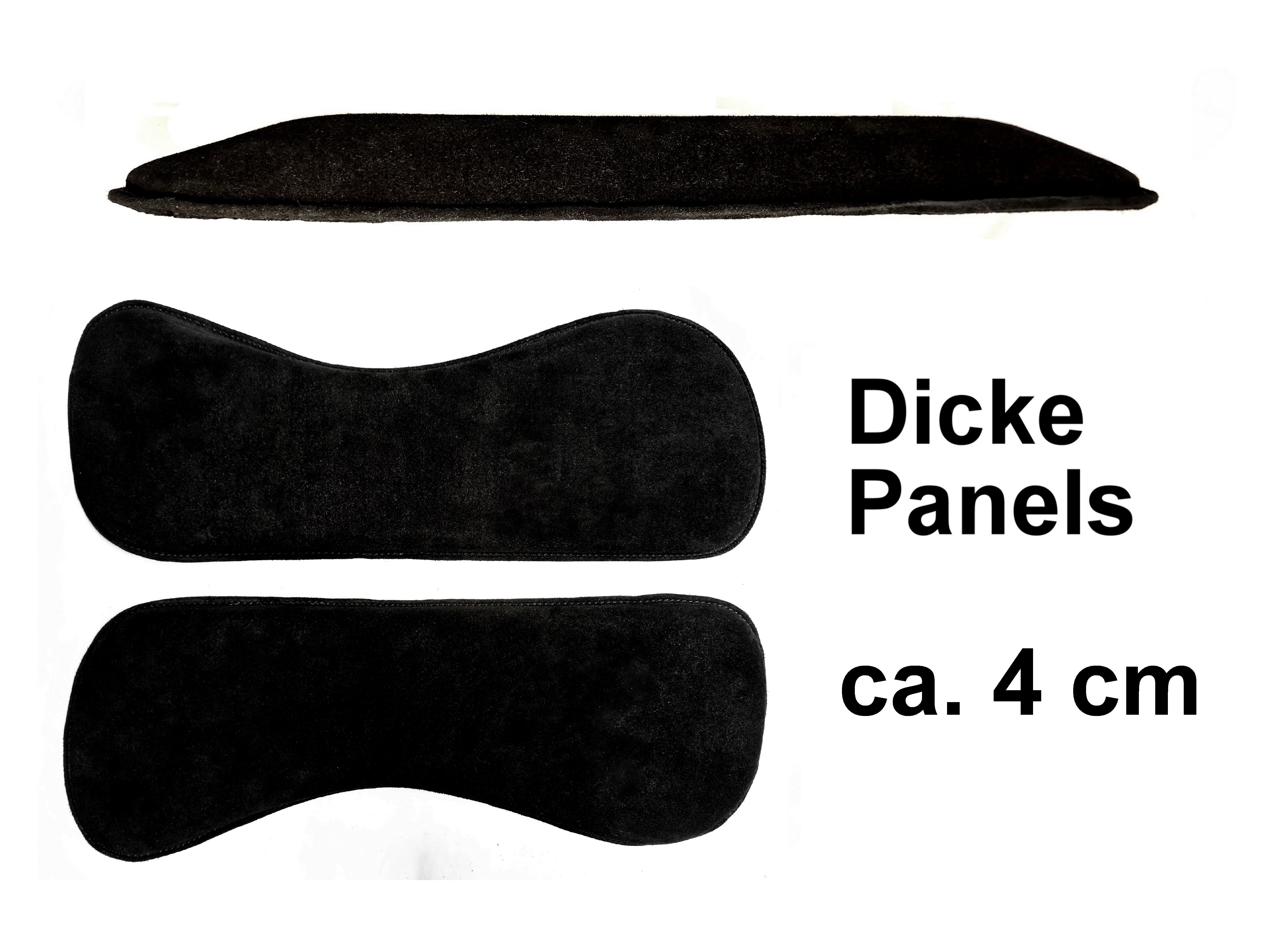 Western Panels , Trachten Klettkissen auch für schwere Reiter oder bei hohem Widerrist