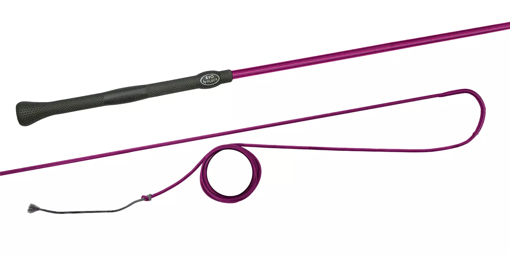 FLECK Horsemanwhip 120 cm mit Evo Griff