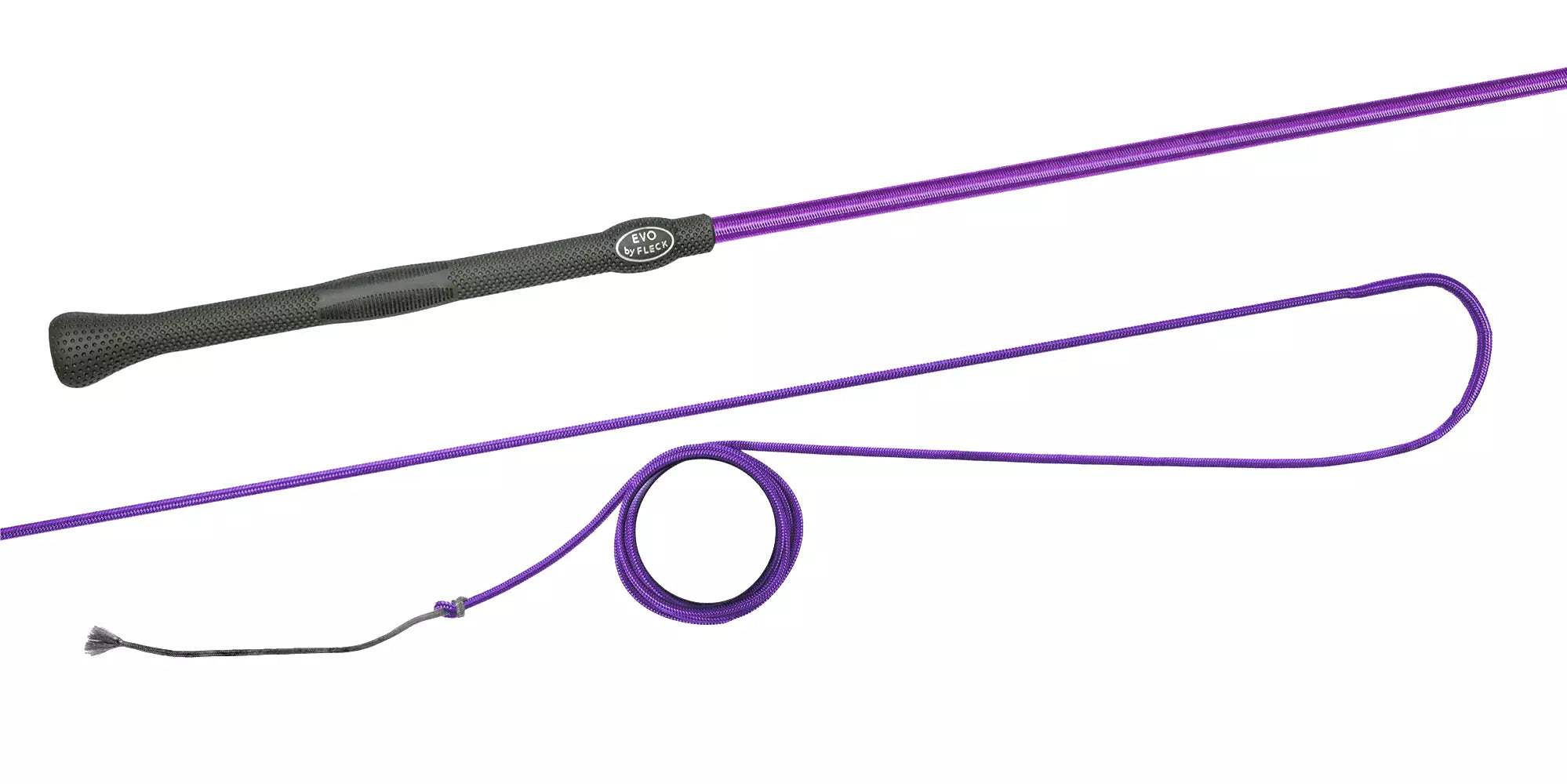 FLECK Horsemanwhip 120 cm mit Evo Griff
