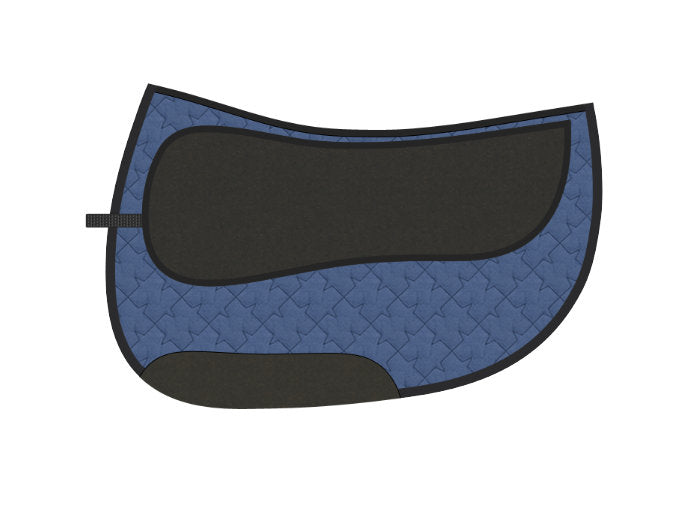 Grandeur Western saddle pad -special- "Round skirt"