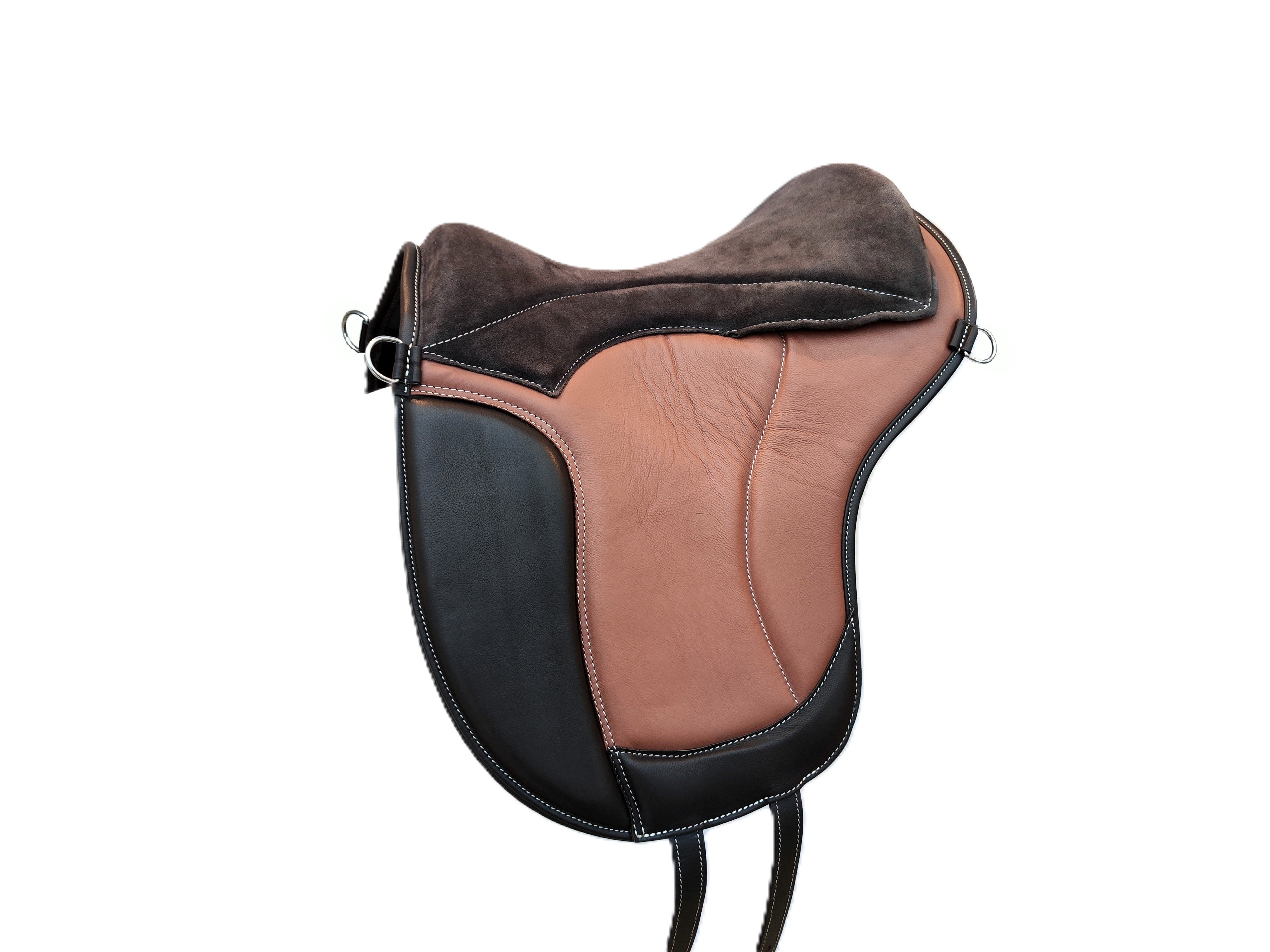 "ALIVIO IMPULSO" NAPPALEDER Dressur Reitpad - WBS Kanal - SLIM Filzkissen - Kniepauschen