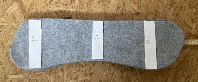 Einzelpaar Einlagen für polsterbare Kissen, Panels, Pads etc.)