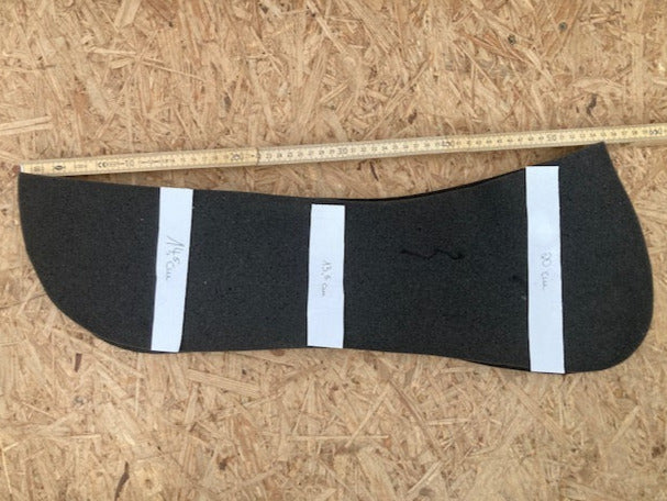 Einzelpaare und Einzelstücke Einlagen oder Zuschnitte für Sattelunterlagen oder Pads, verschiedene Formen und Materialien (Kopie)