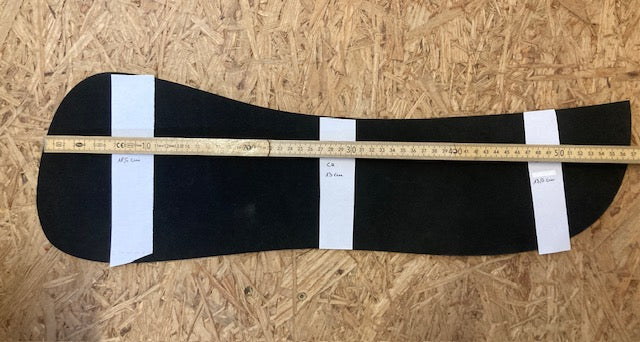 Einzelpaare und Einzelstücke Einlagen oder Zuschnitte für Sattelunterlagen oder Pads, verschiedene Formen und Materialien (Kopie)
