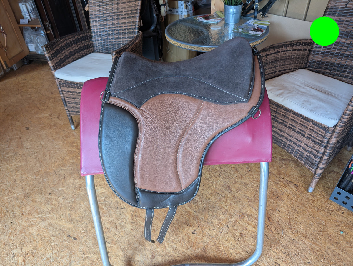 "ALIVIO IMPULSO" NAPPALEDER dressage riding pad - WBS channel - SLIM felt cushion - knee blocks