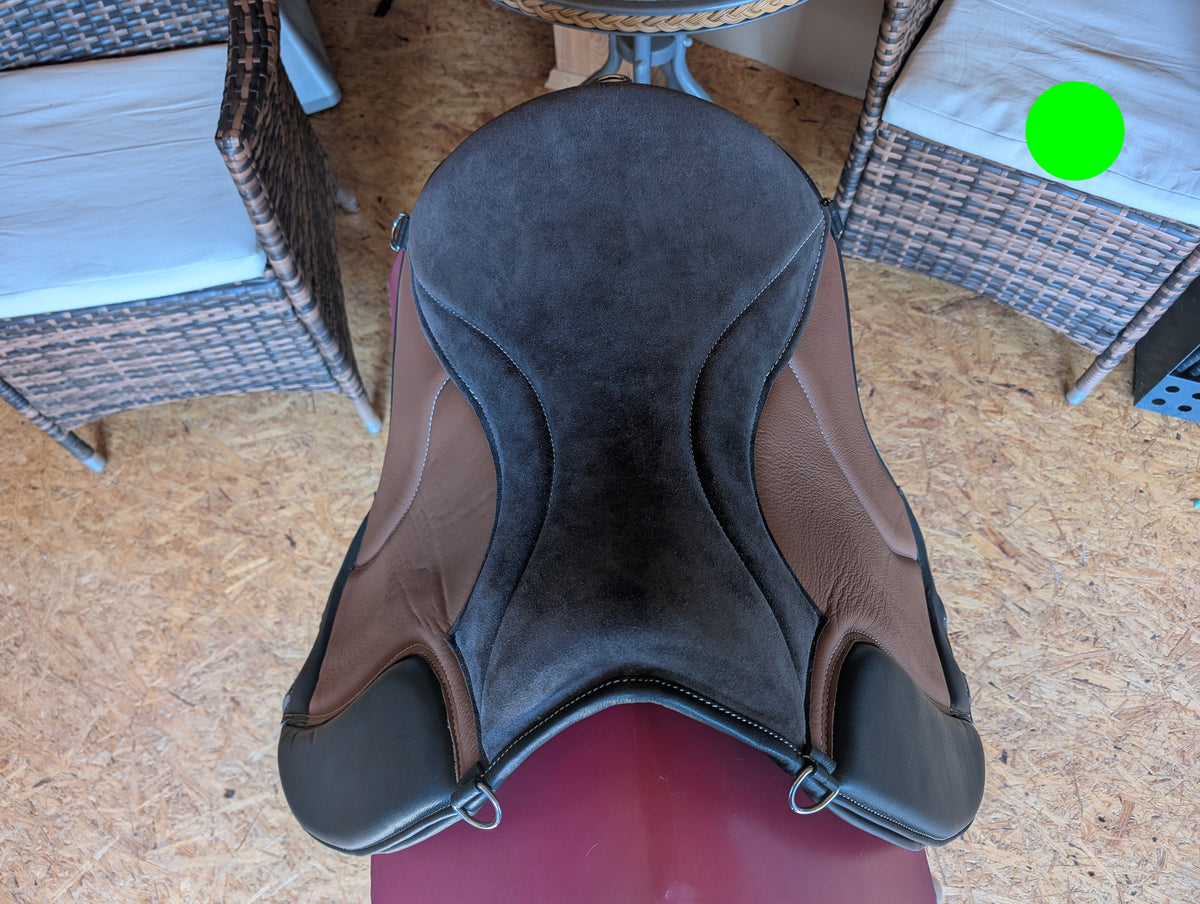 "ALIVIO IMPULSO" NAPPALEDER dressage riding pad - WBS channel - SLIM felt cushion - knee blocks
