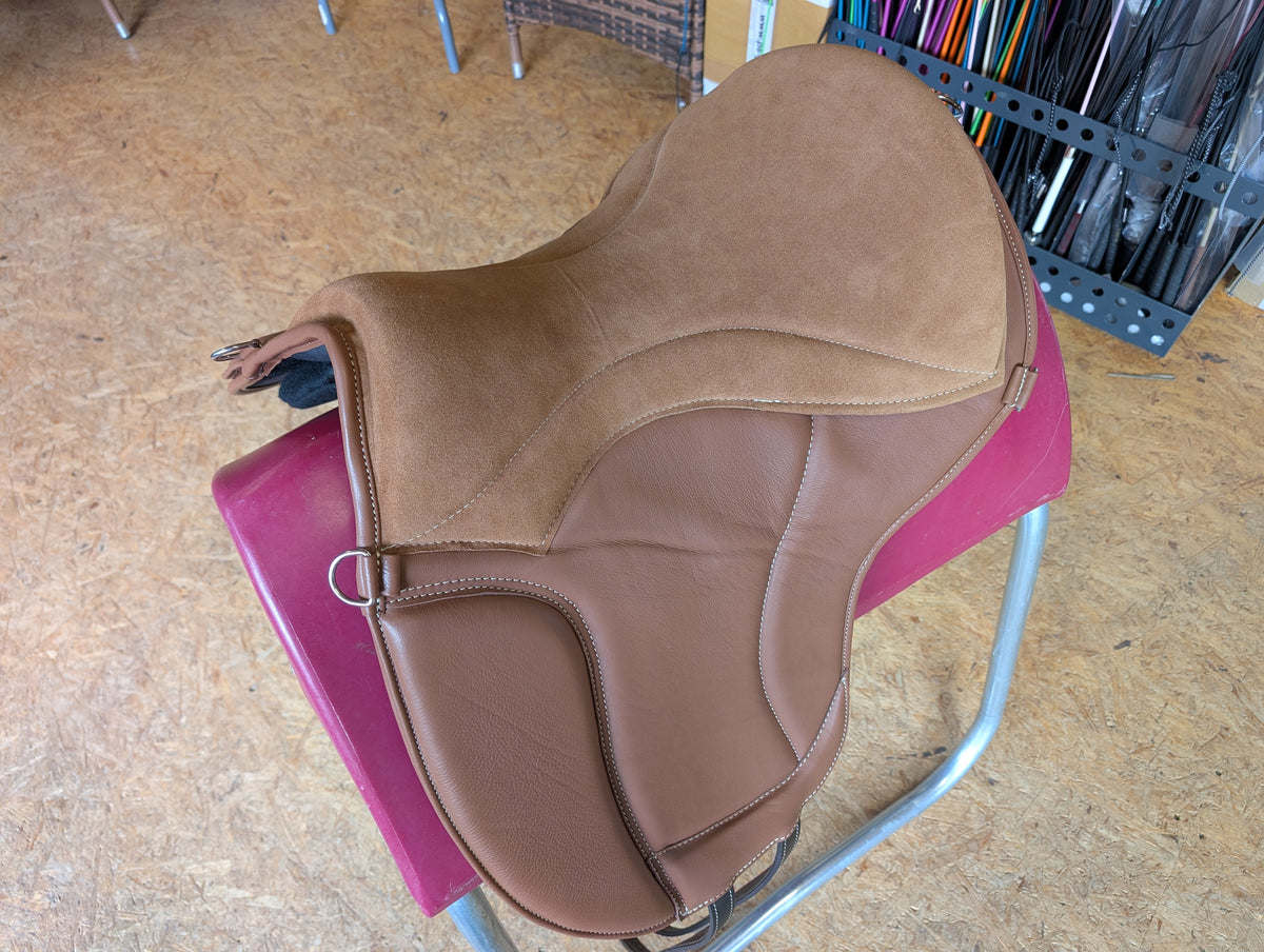 "ALIVIO IMPULSO" NAPPALEDER dressage riding pad - WBS channel - SLIM felt cushion - knee blocks