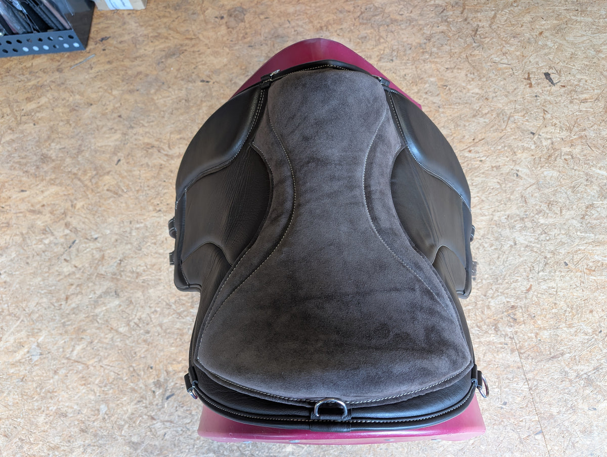 "ALIVIO IMPULSO" NAPPALEDER dressage riding pad - WBS channel - SLIM felt cushion - knee blocks