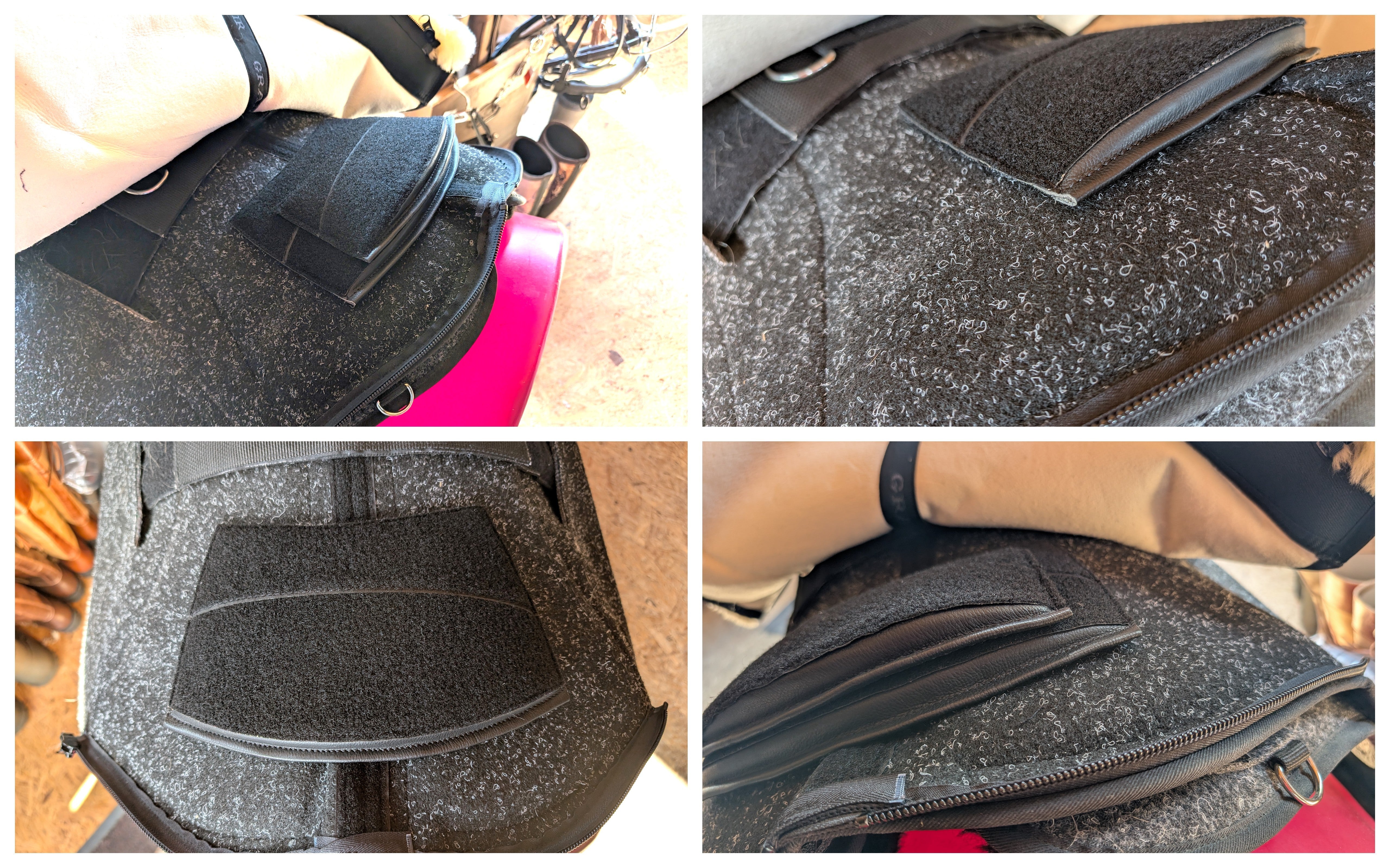 Cale Velcro - universelle - pour selles flexibles
