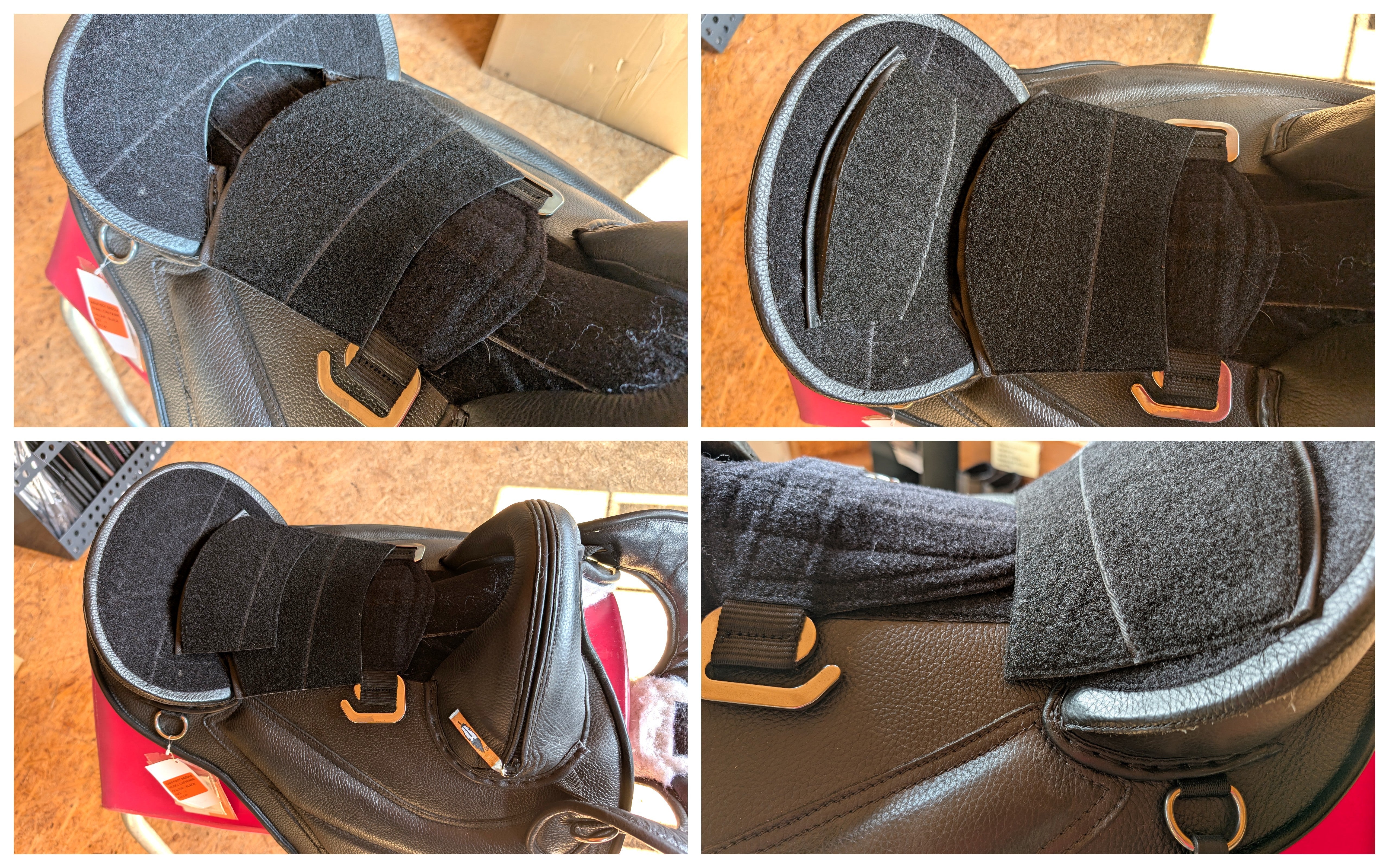 Cale Velcro - universelle - pour selles flexibles