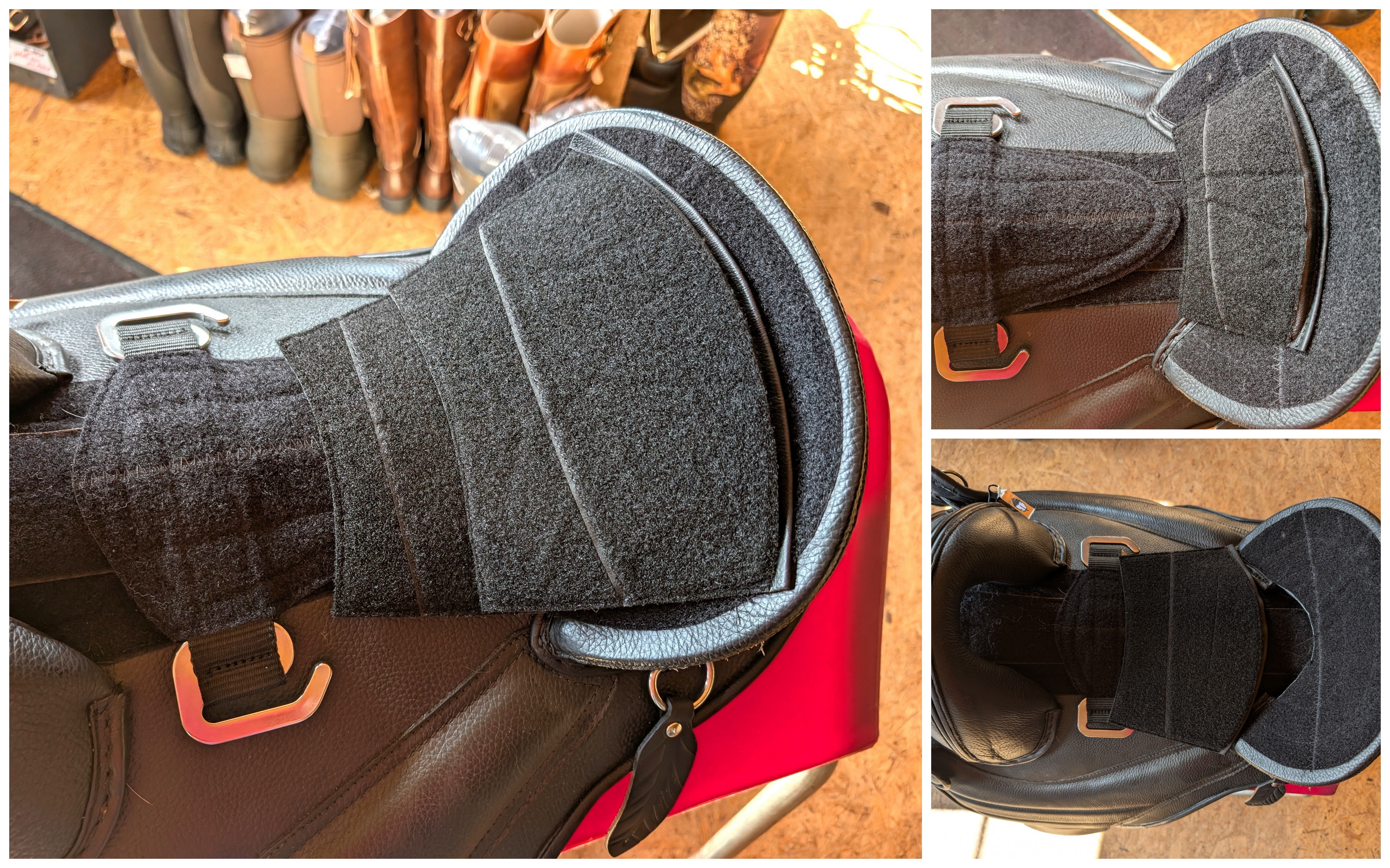 Cale Velcro - universelle - pour selles flexibles