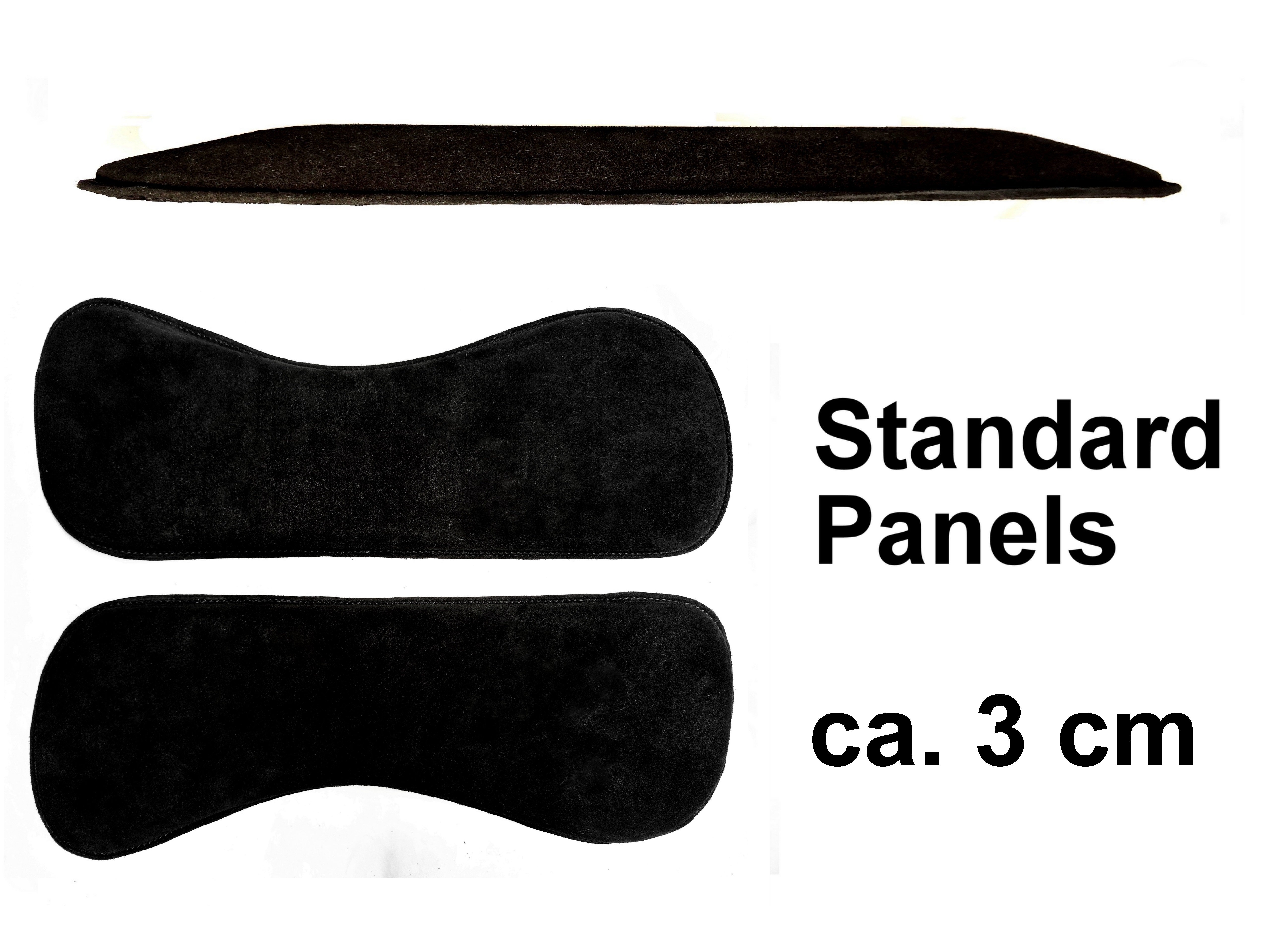 Western Panels , Trachten Klettkissen auch für schwere Reiter oder bei hohem Widerrist