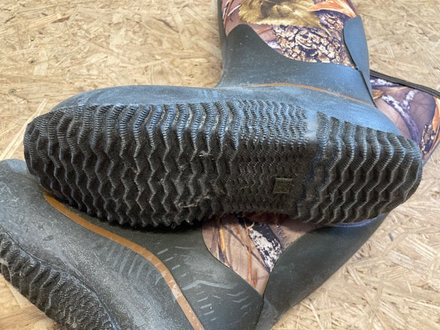 Paire de bottes simples Mud Boot - bottes en néoprène, bottes en caoutchouc, hauteur genou