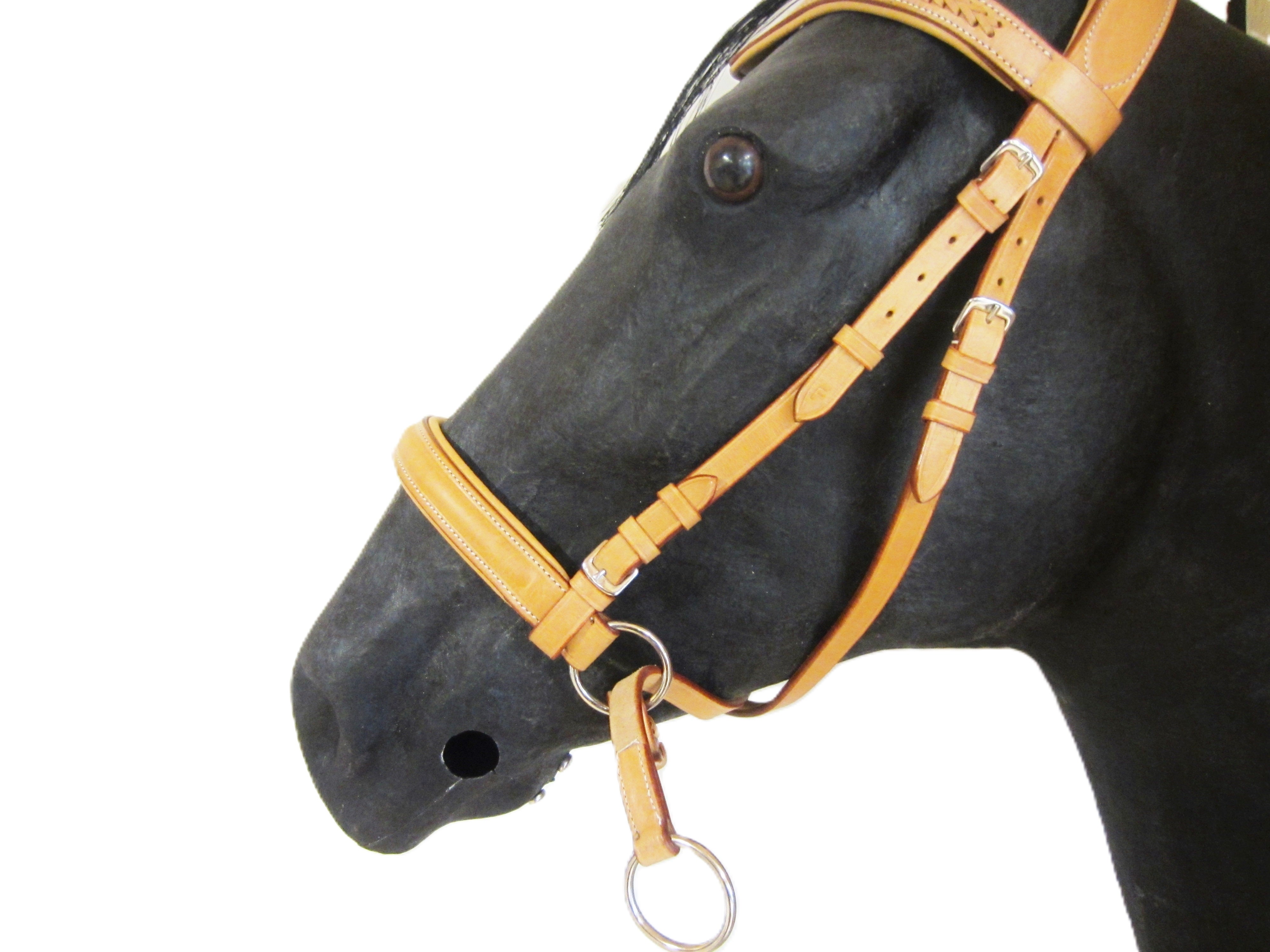 Soft bitless bridle - anatomical bridle "Tilia"