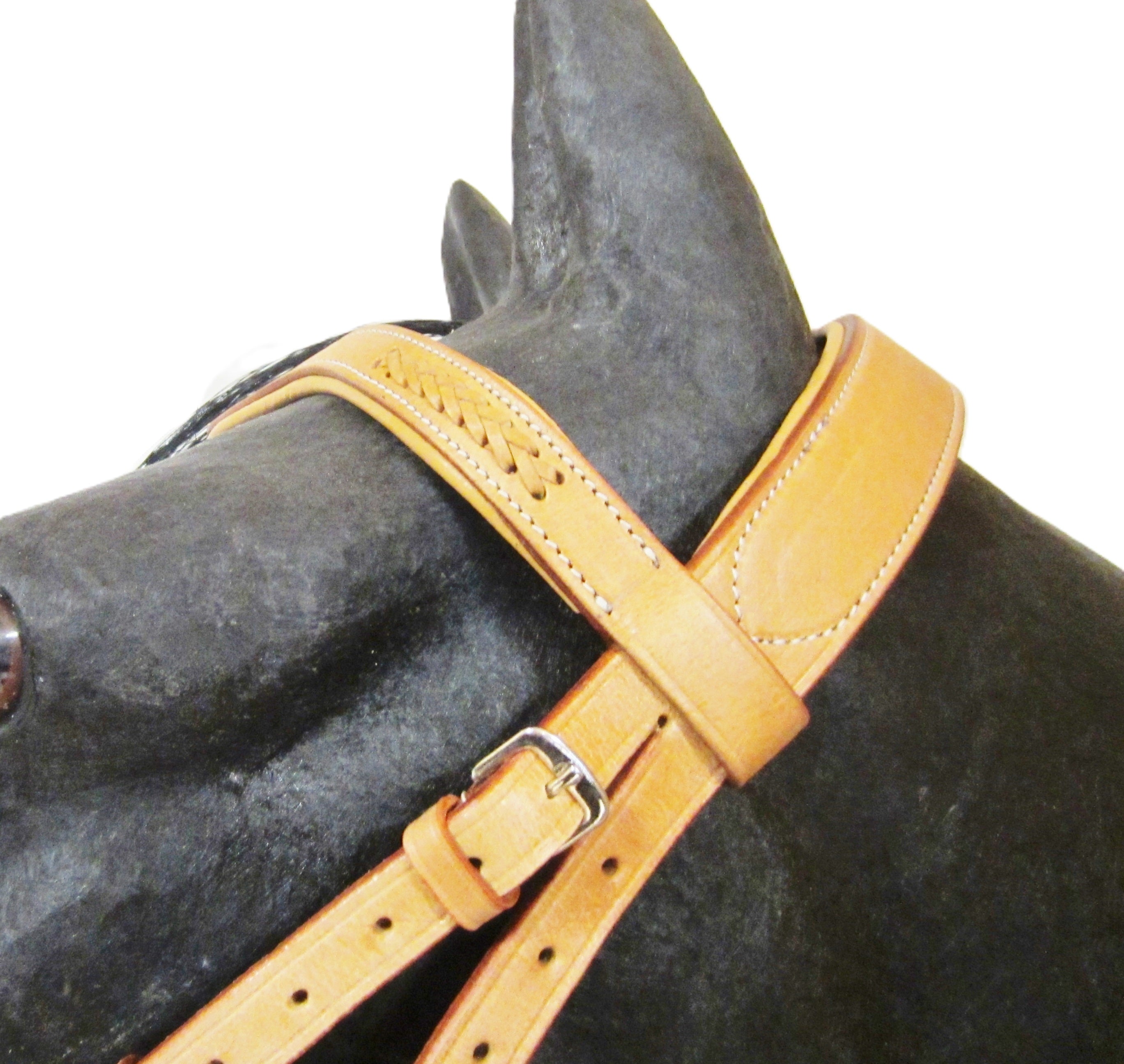 Soft bitless bridle - anatomical bridle "Tilia"