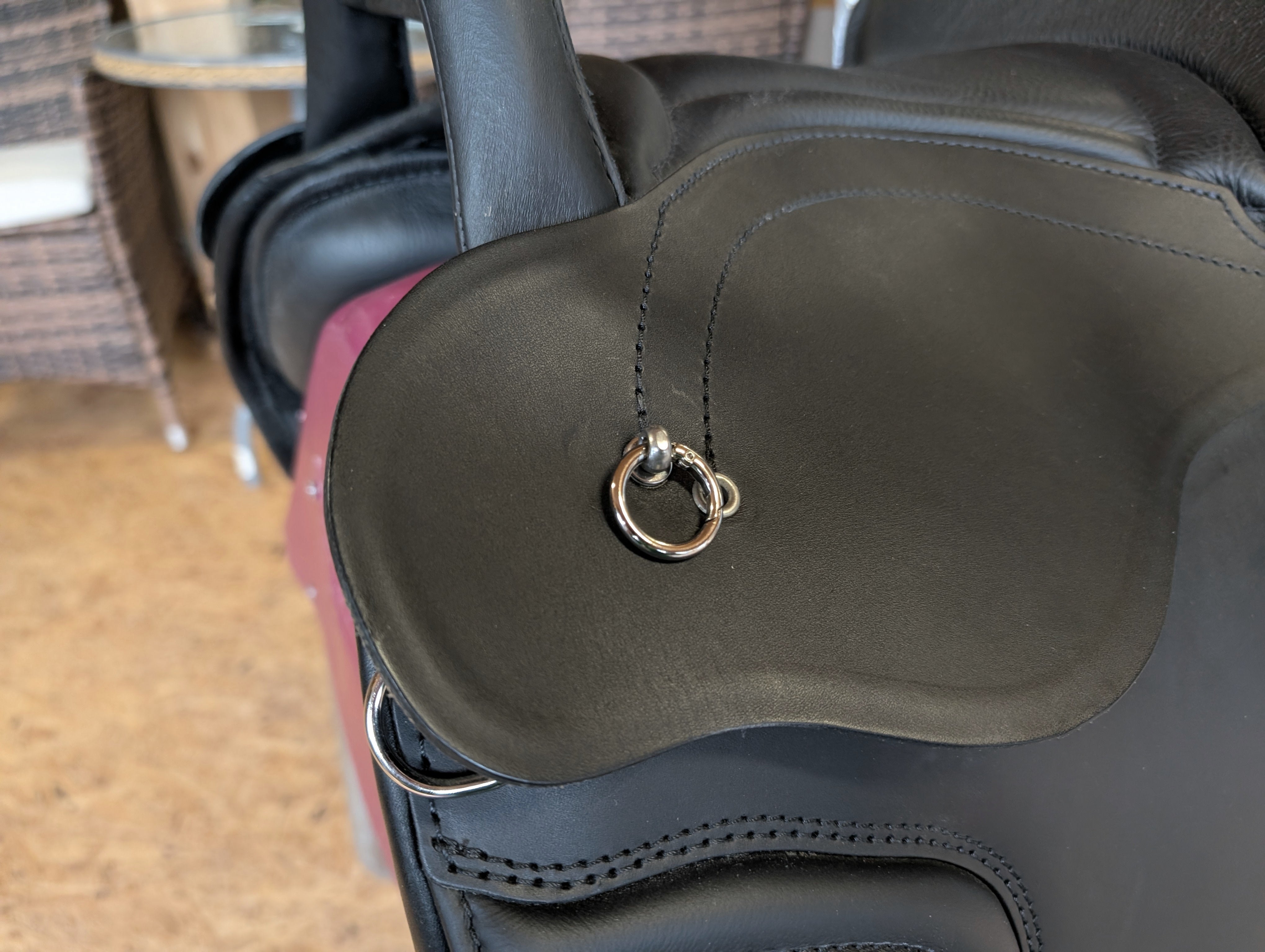 Ring Schraube M6 für Trekker Sattel u.a. - Befestigungsöse Zurröse Augenschraube