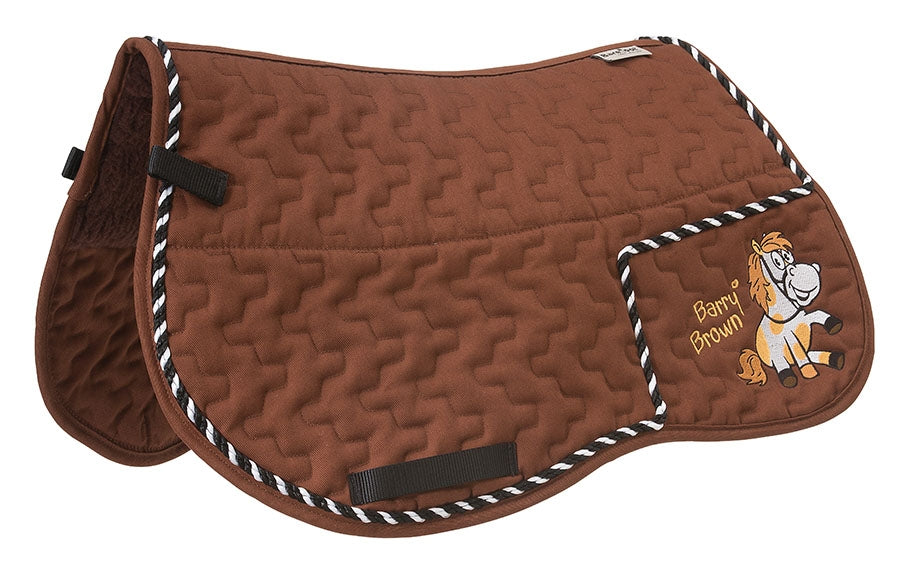 Tapis de selle Bellis et Barry Brown