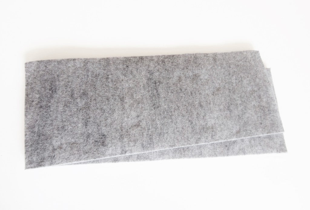 Zum Zuschneiden 1 Paar Filz - Universal Einlagen für Sattelunterlagen oder Pads