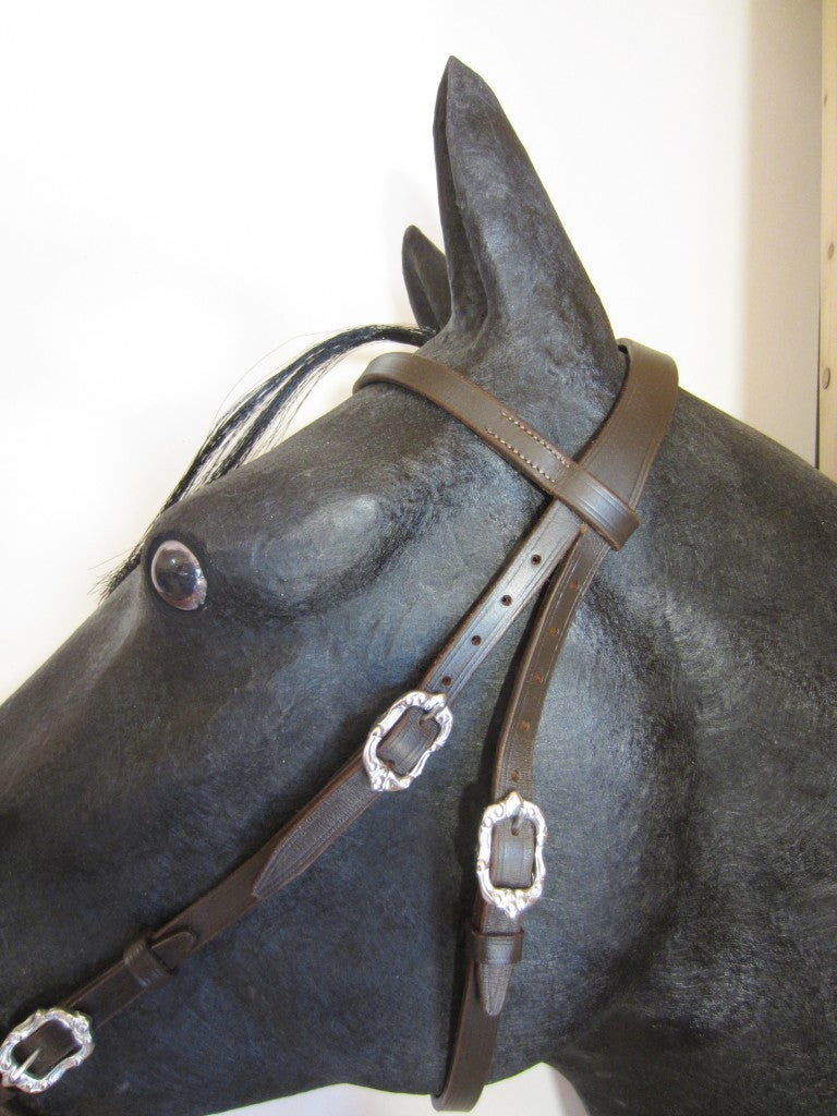Portuguese Baroque bridle "Pasión" with freedom of ears