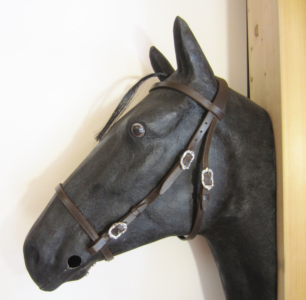 Portuguese Baroque bridle "Pasión" with freedom of ears
