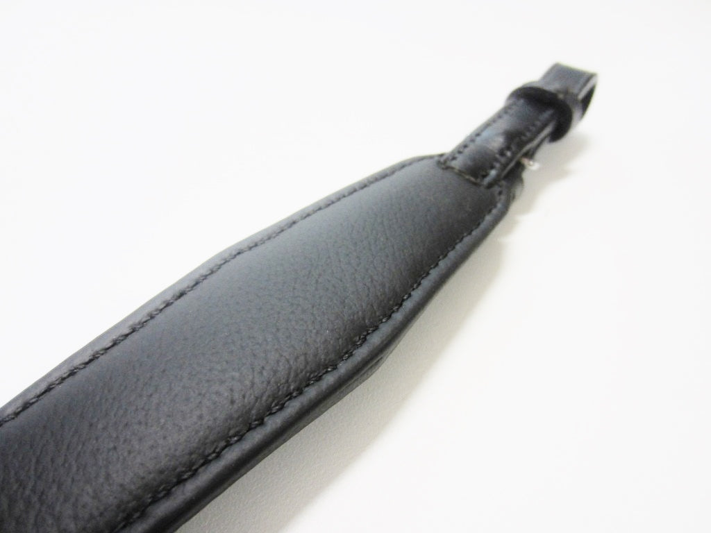 "Flower" noseband padded with soft leather - decorated