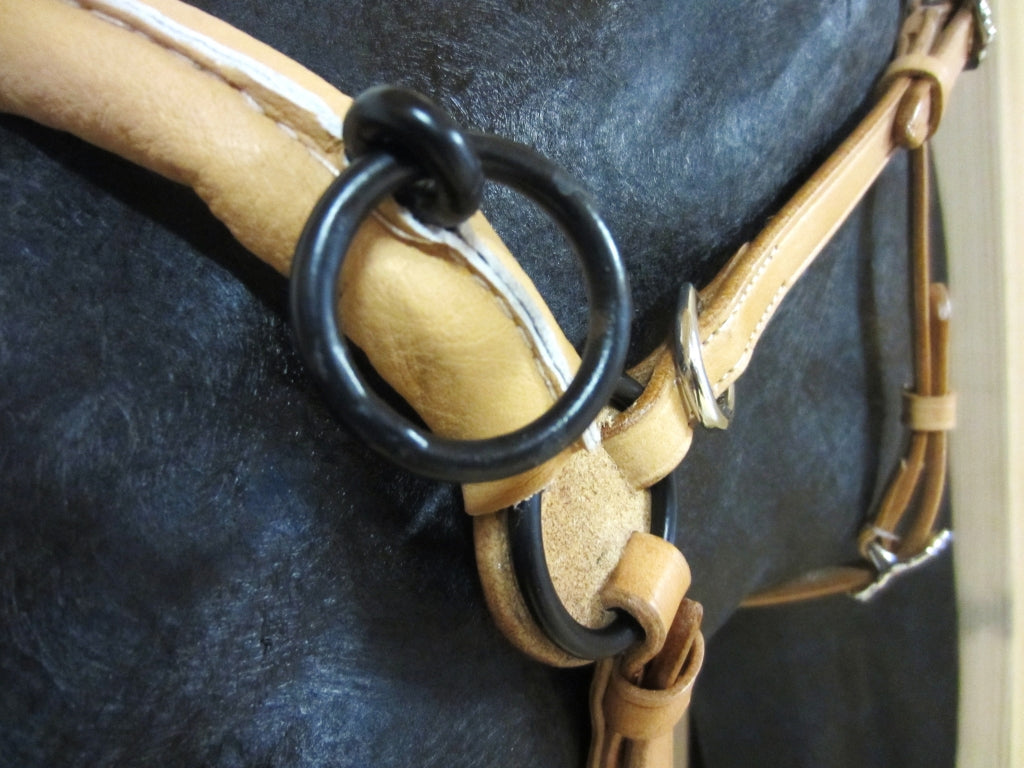 French cavesson Cavecon / Cavesson with D-rings "SOFT"