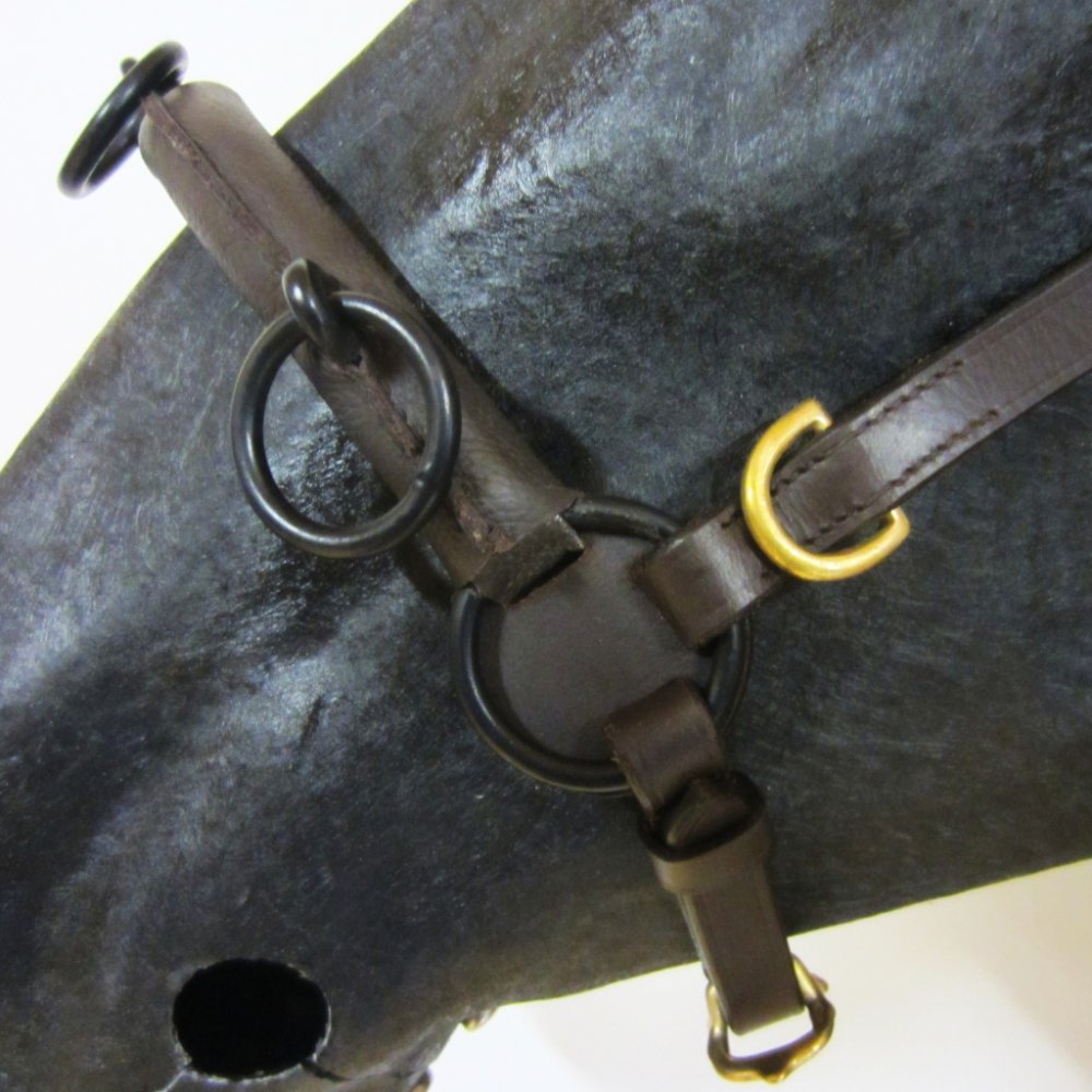 French cavesson Cavecon / Cavesson with D-rings "SOFT"