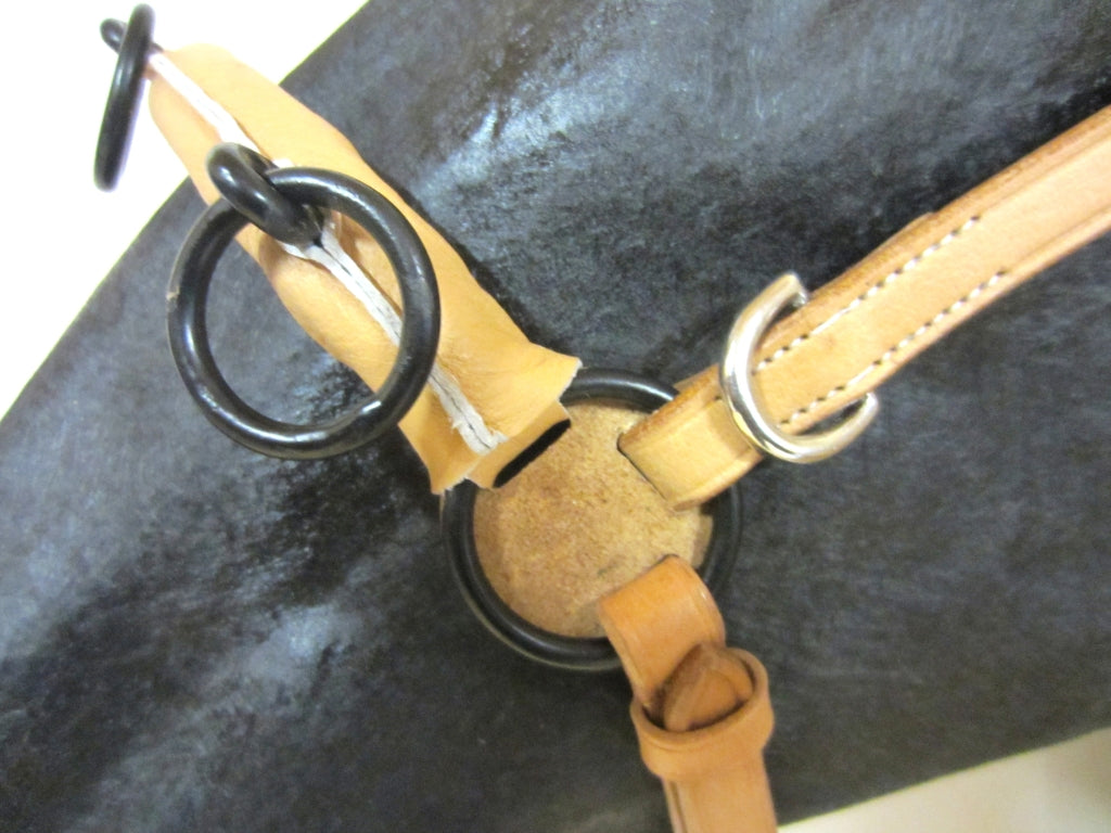 French cavesson Cavecon / Cavesson with D-rings "SOFT"