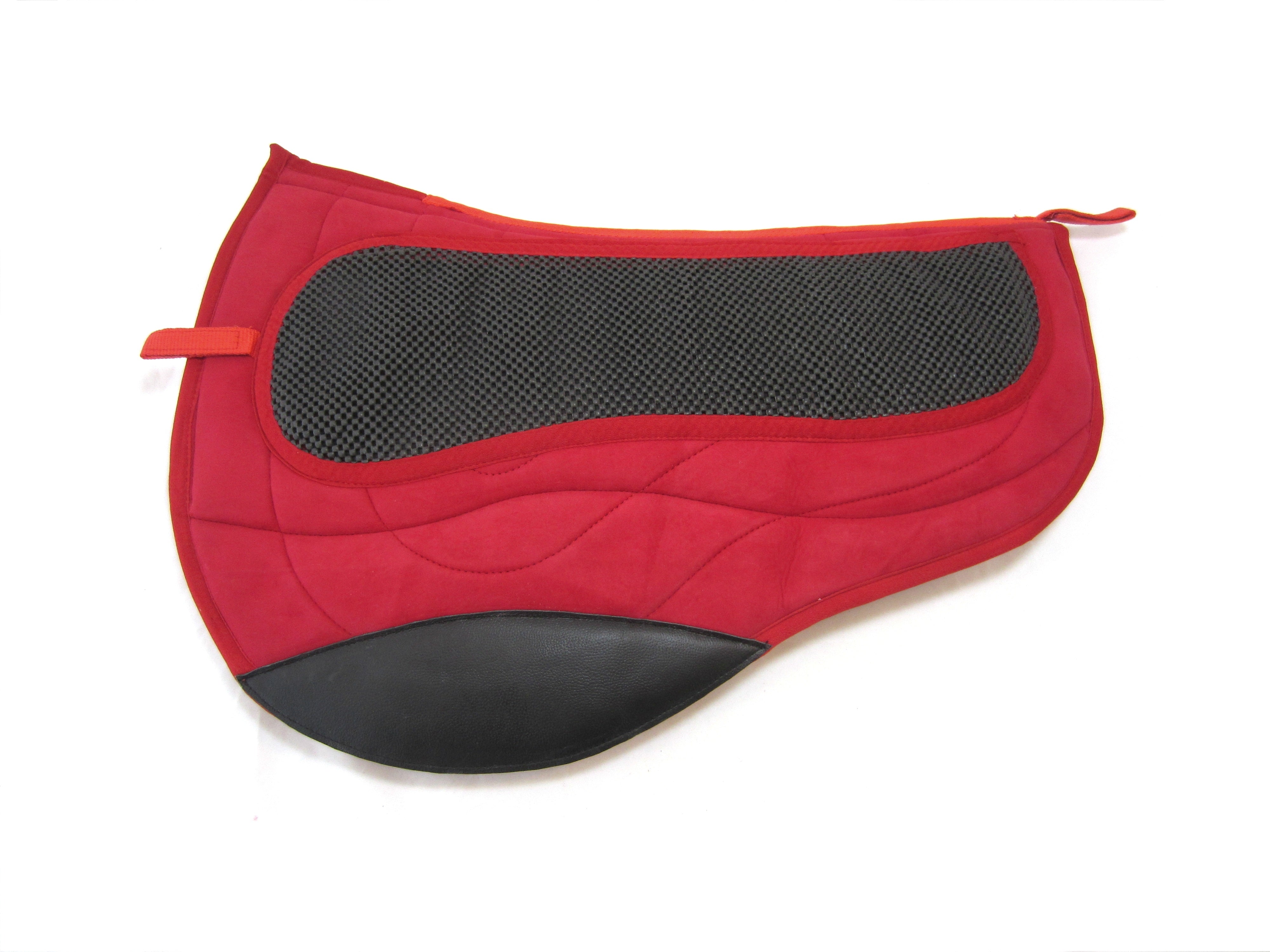 Kurzes Westernpad "Round", Sandwichpad , 2 Kammern - spezial